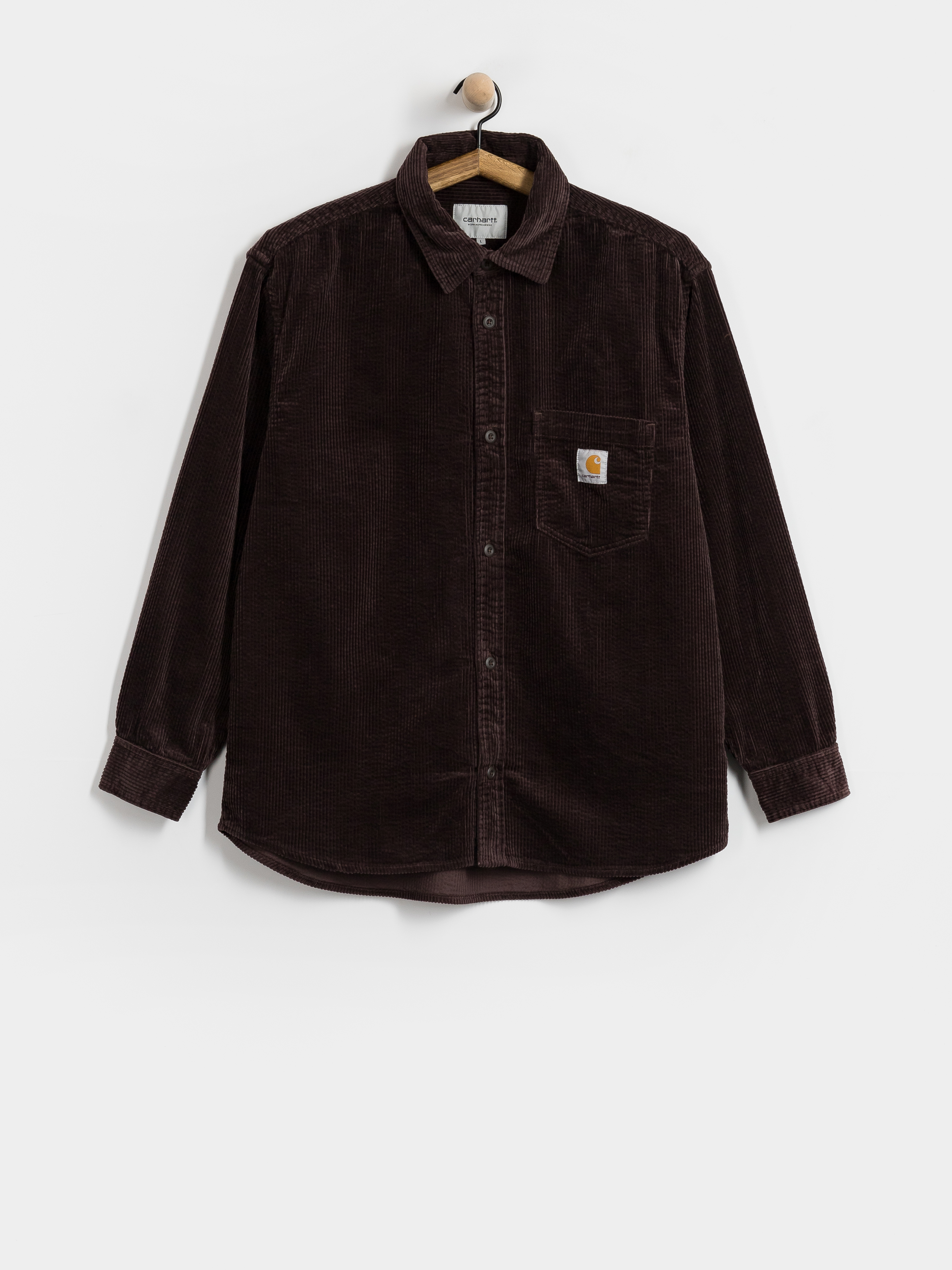 Košile Carhartt WIP Loyde (palisander/rinsed)