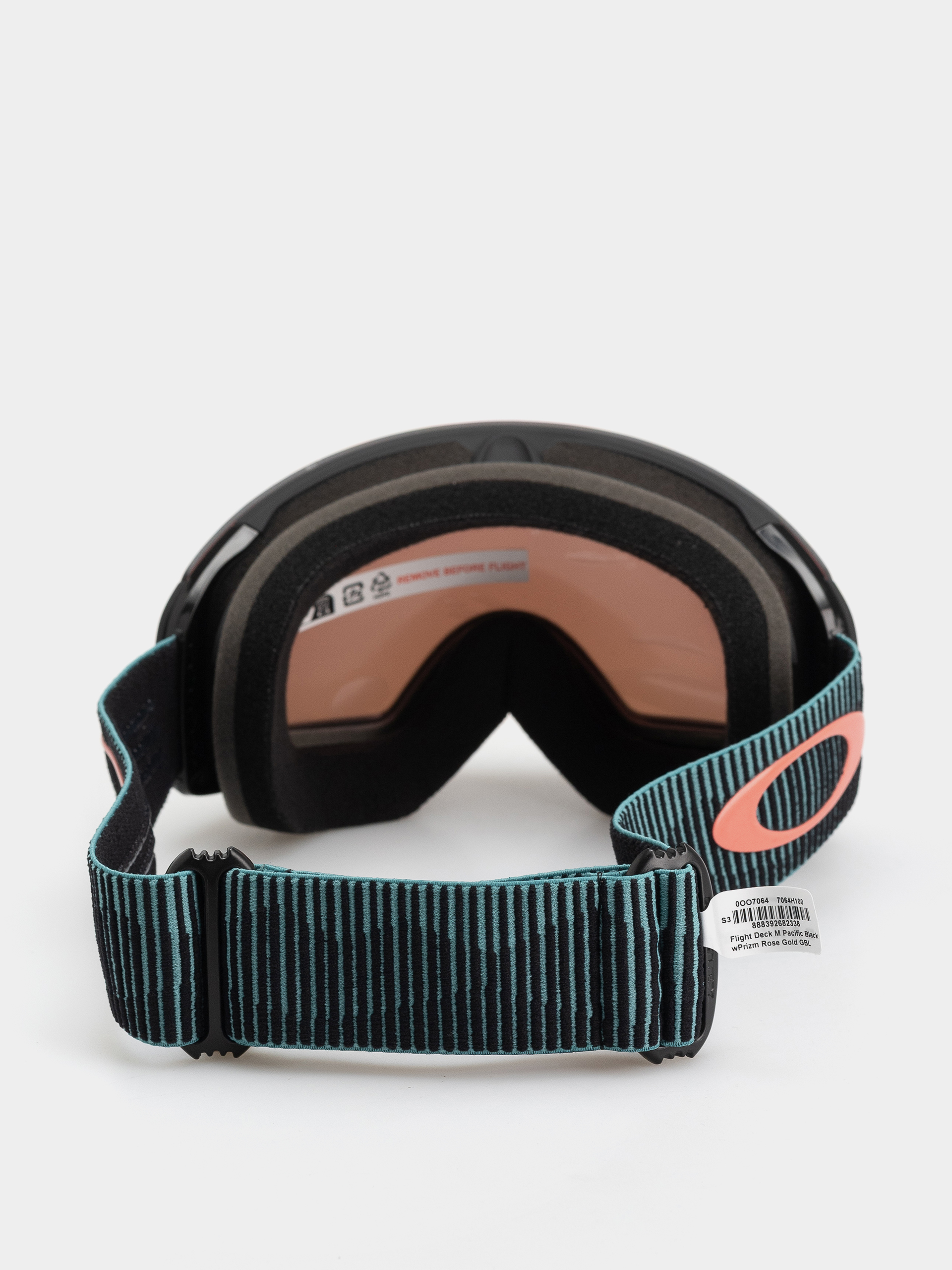 Brýle na snowboard Oakley Flight Deck M (black/prizm snow rose gold iridium)