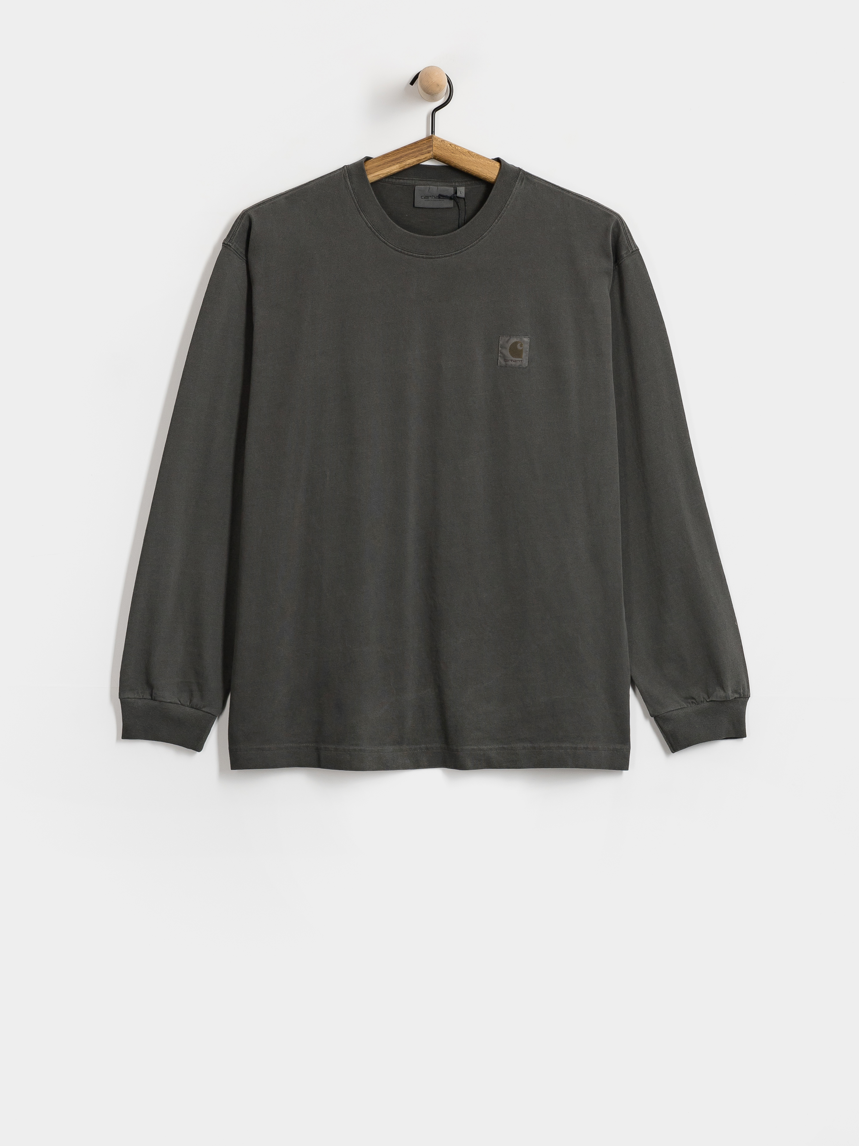 Triko Carhartt WIP Vista (black/garment dyed)