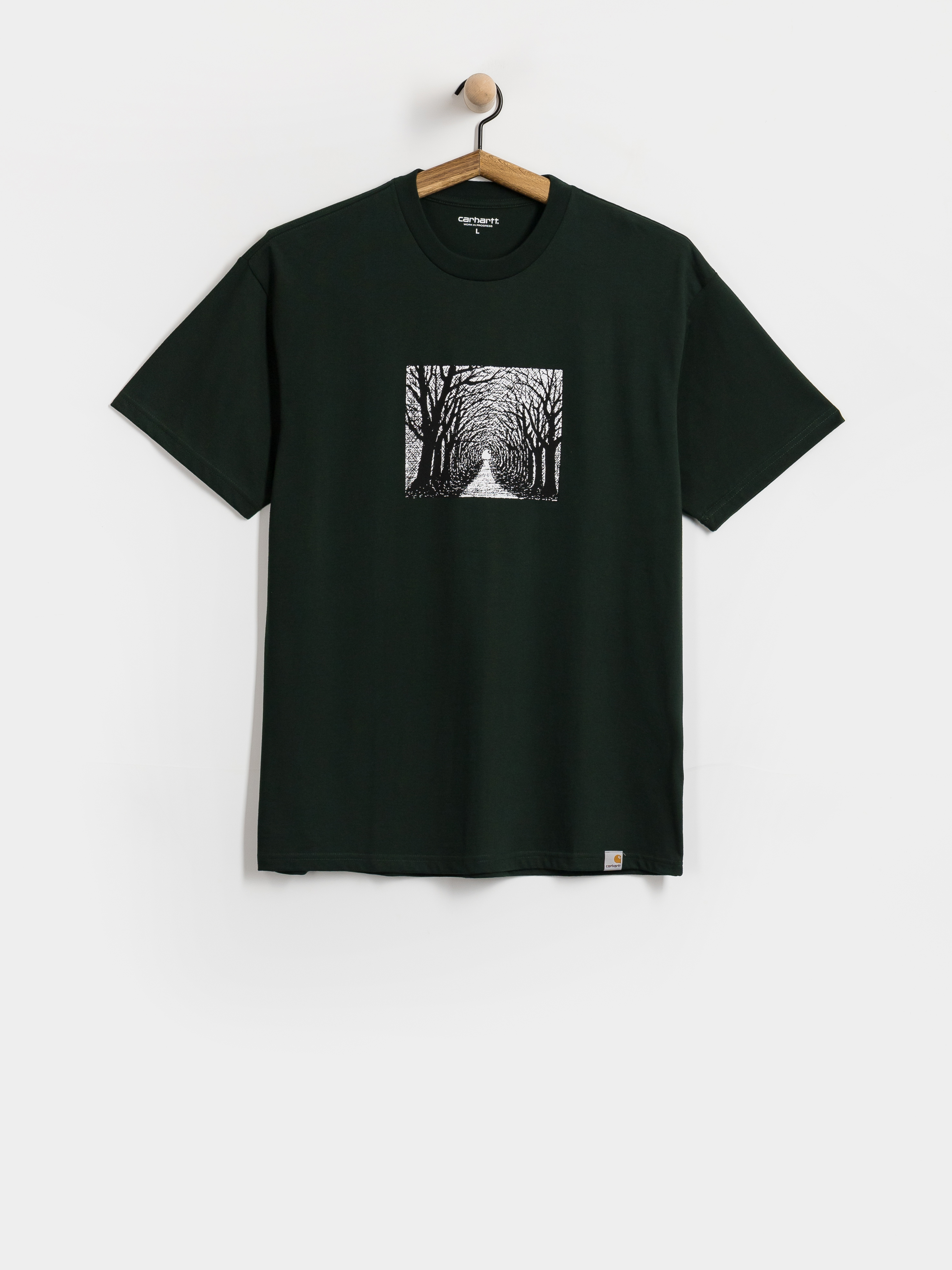 Tričko Carhartt WIP Avenue (dark scarab)