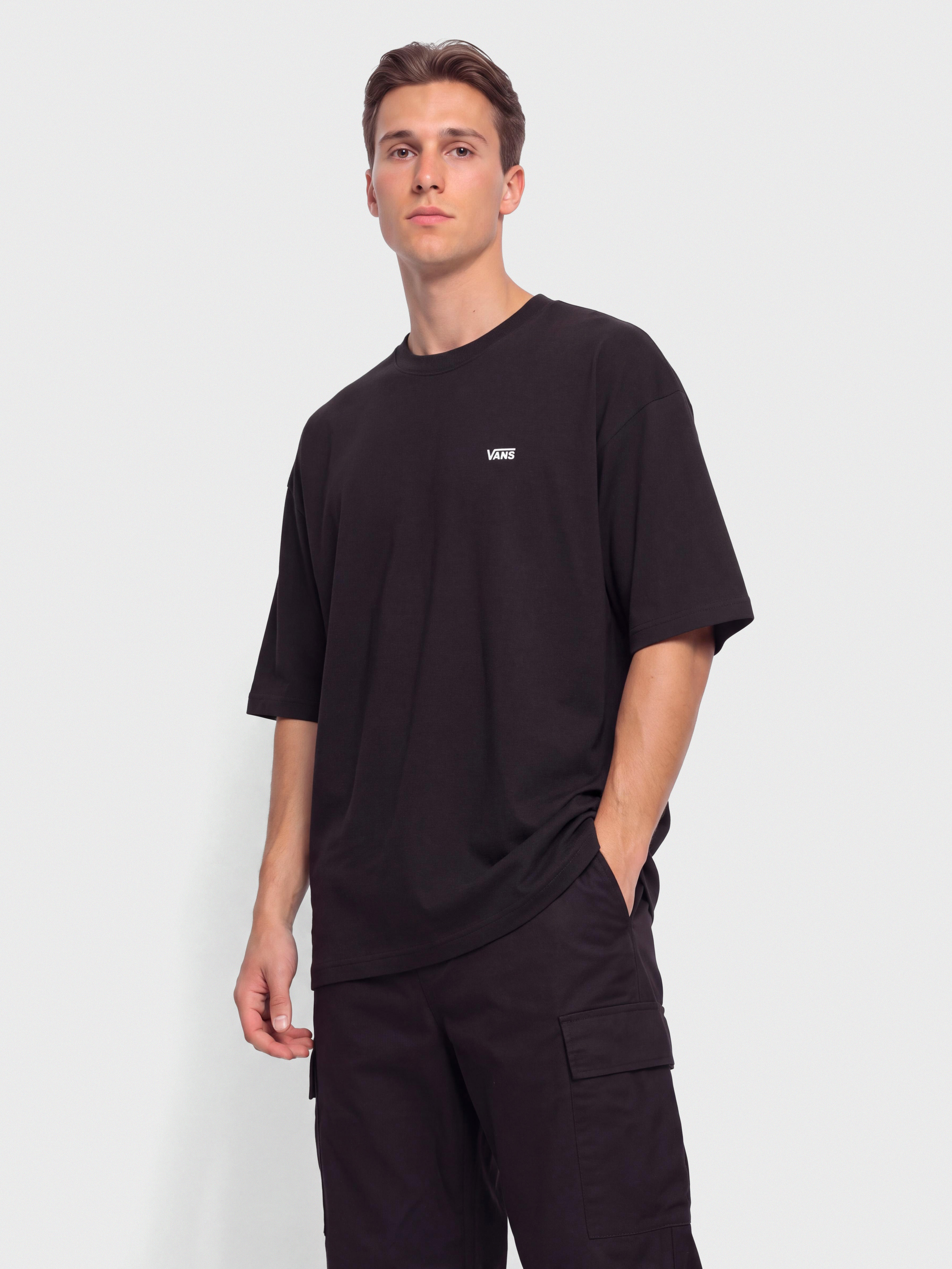 Tričko Vans Left Chest II Loose (black)