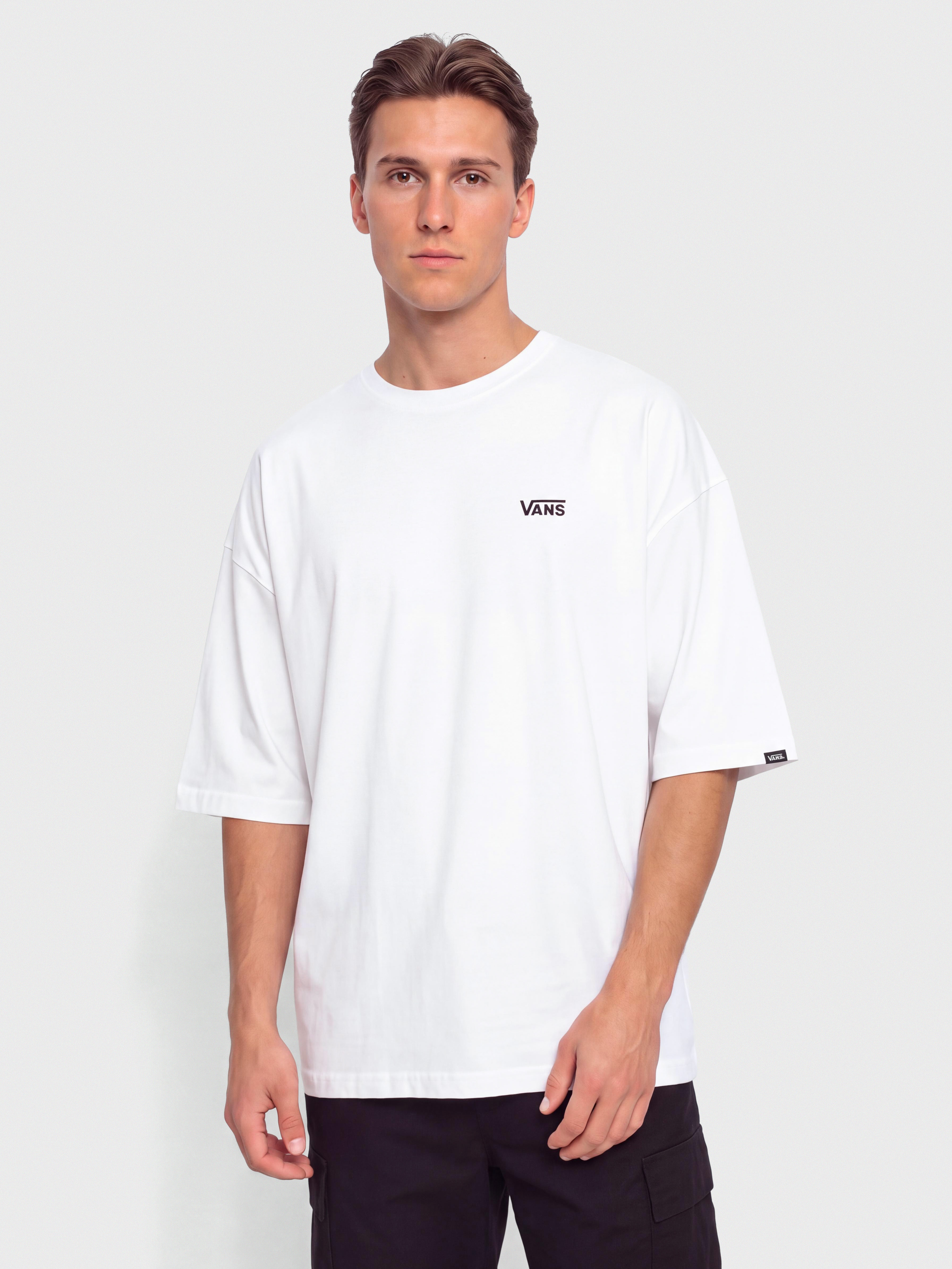 Tričko Vans Left Chest II Loose (white)