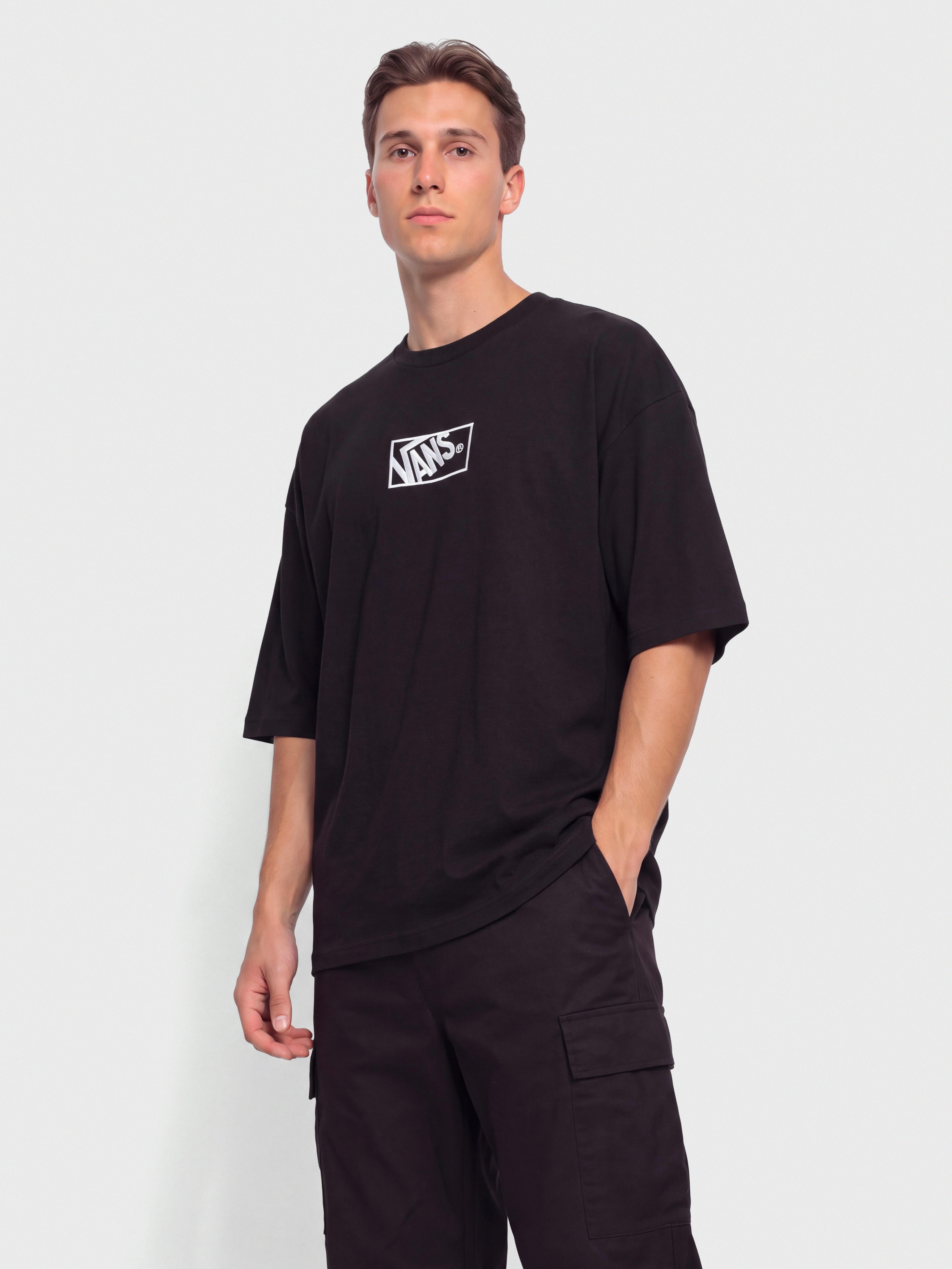 Tričko Vans Blocked Box Loose (black)