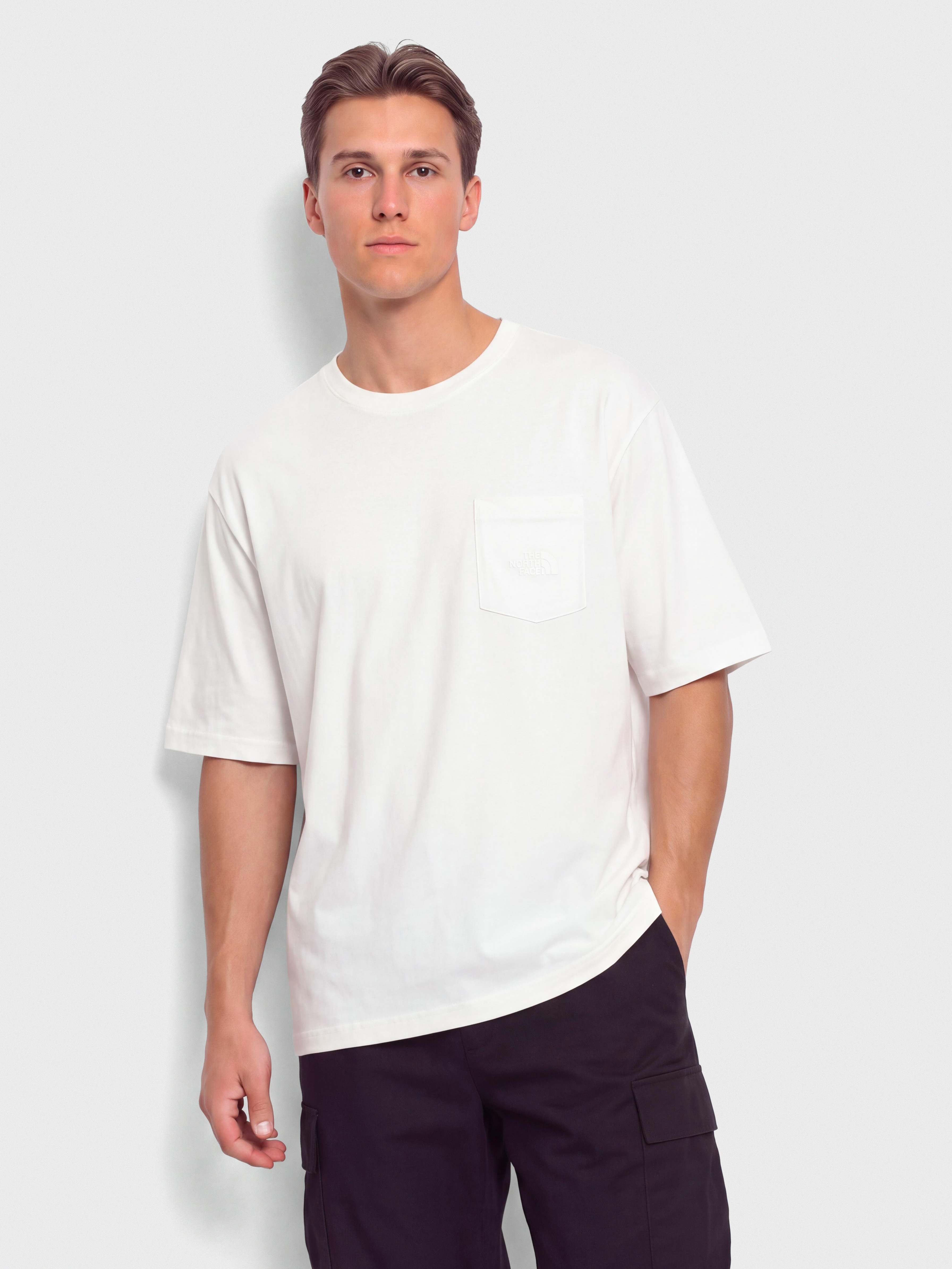 Tričko The North Face Dome Relaxed Pocket (tnf white)