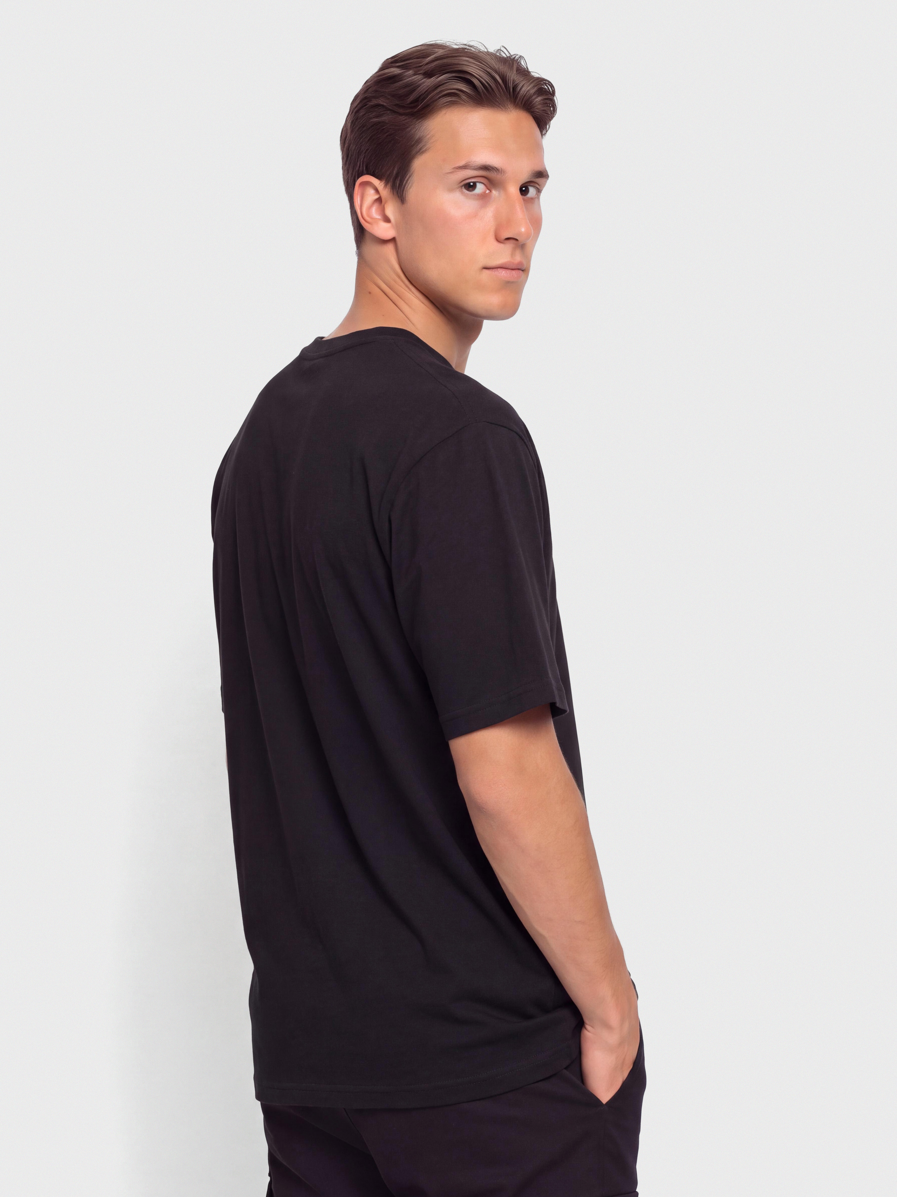 Tričko Vans Left Chest II Loose (black)