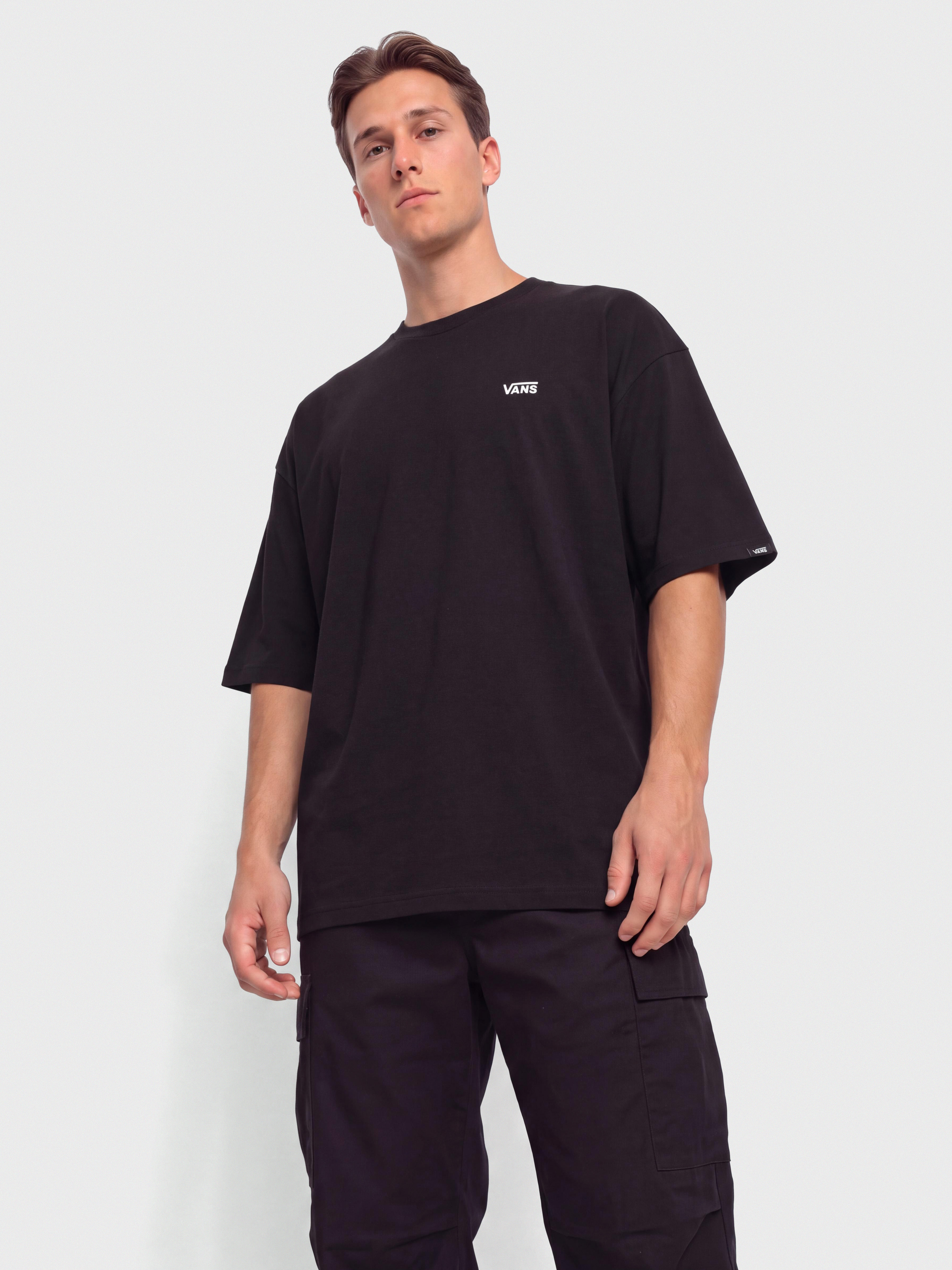 Tričko Vans Left Chest II Loose (black)