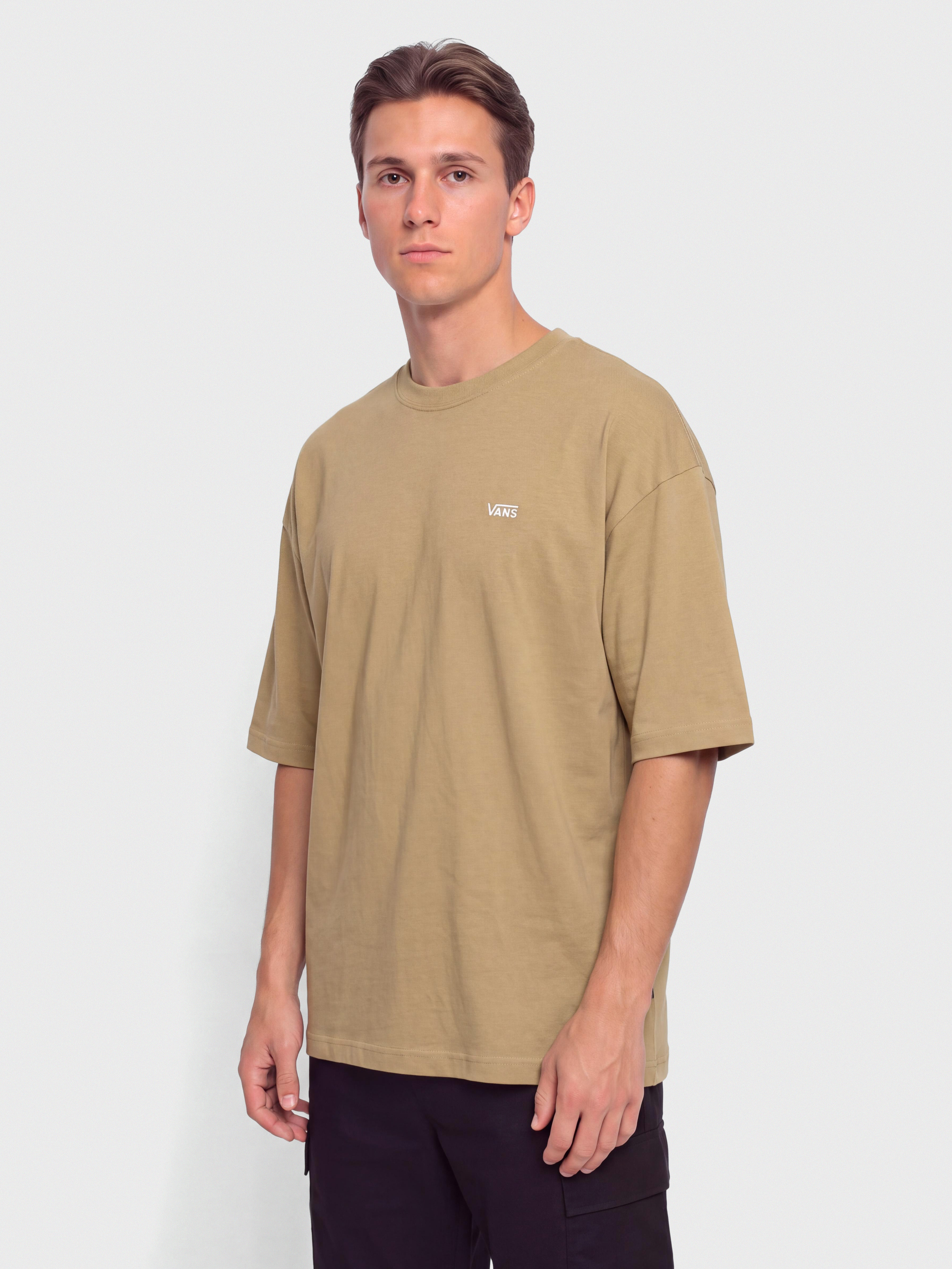Tričko Vans Left Chest II Loose (incense)