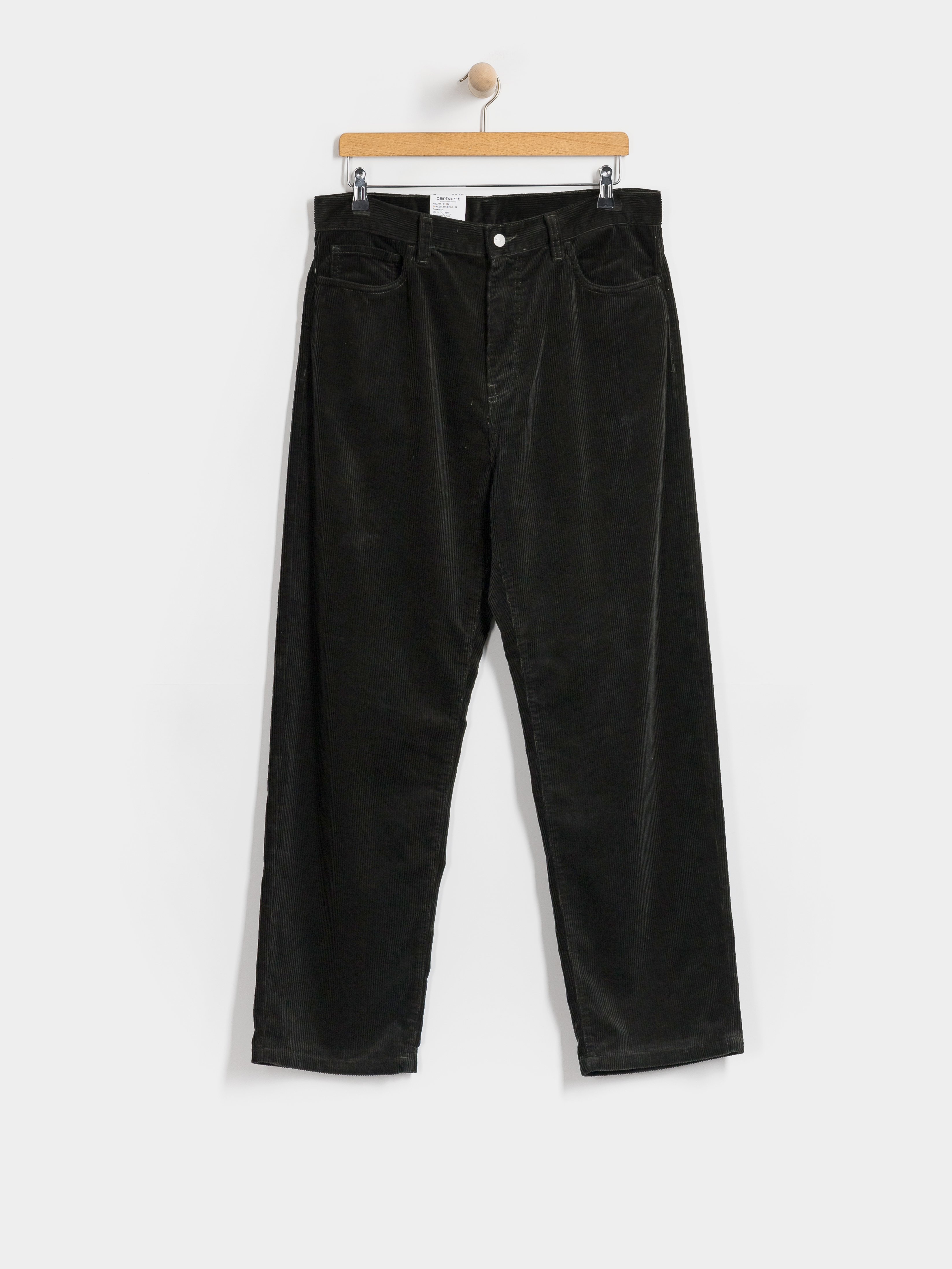 Kalhoty Carhartt WIP Landon (raven/rinsed)