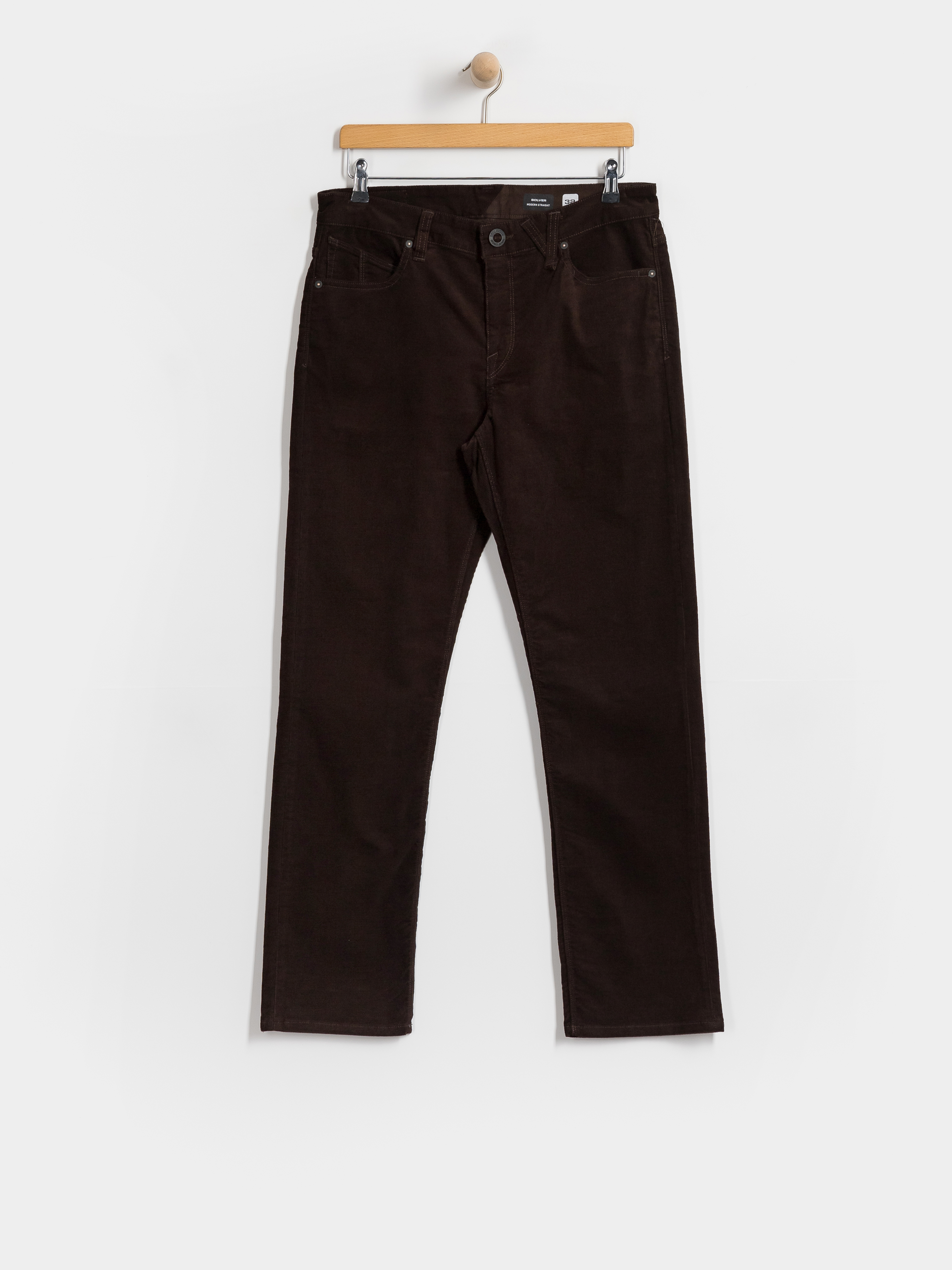 Kalhoty Volcom Solver 5 Pocket Cord (cacao)