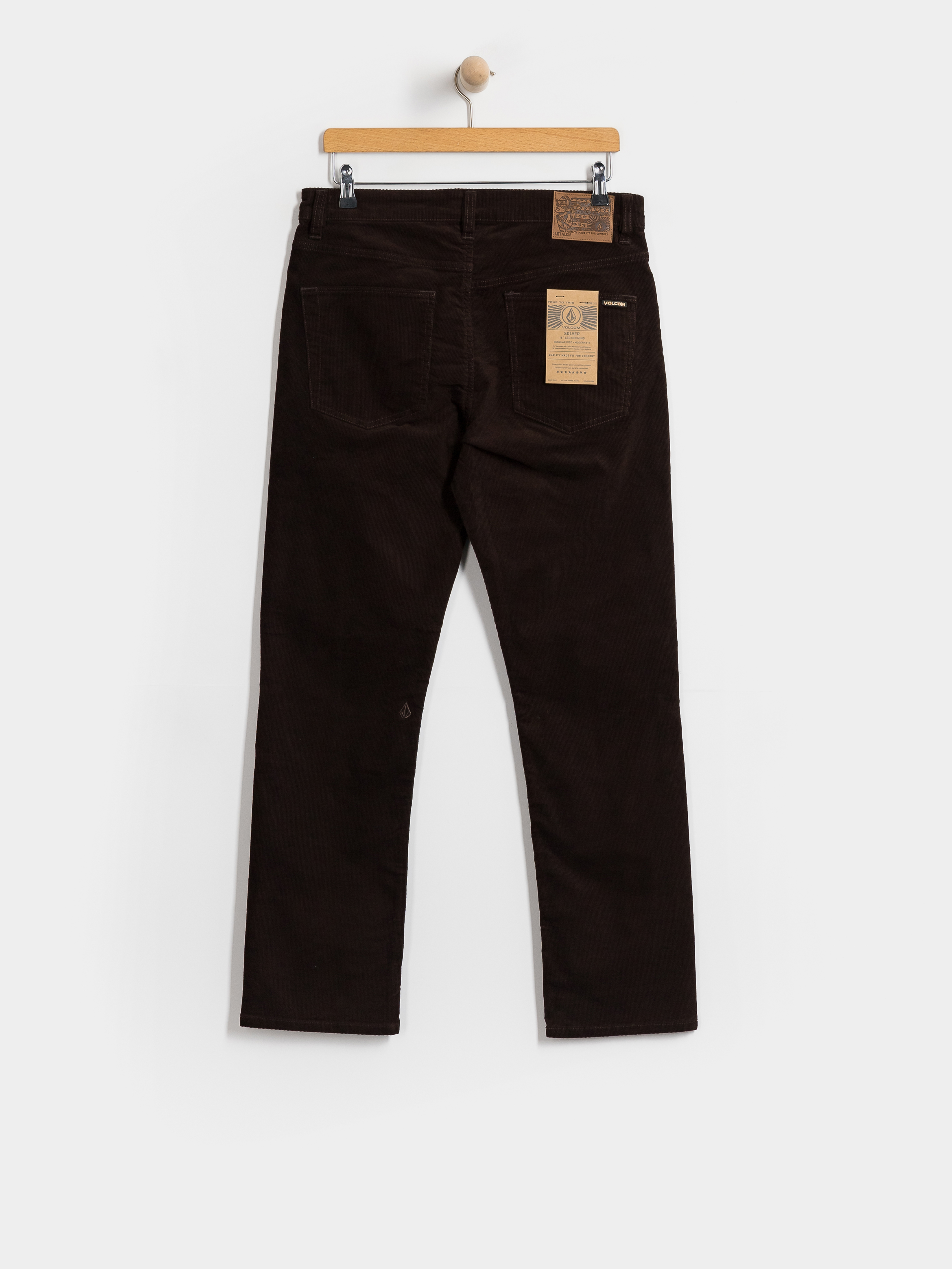 Kalhoty Volcom Solver 5 Pocket Cord (cacao)
