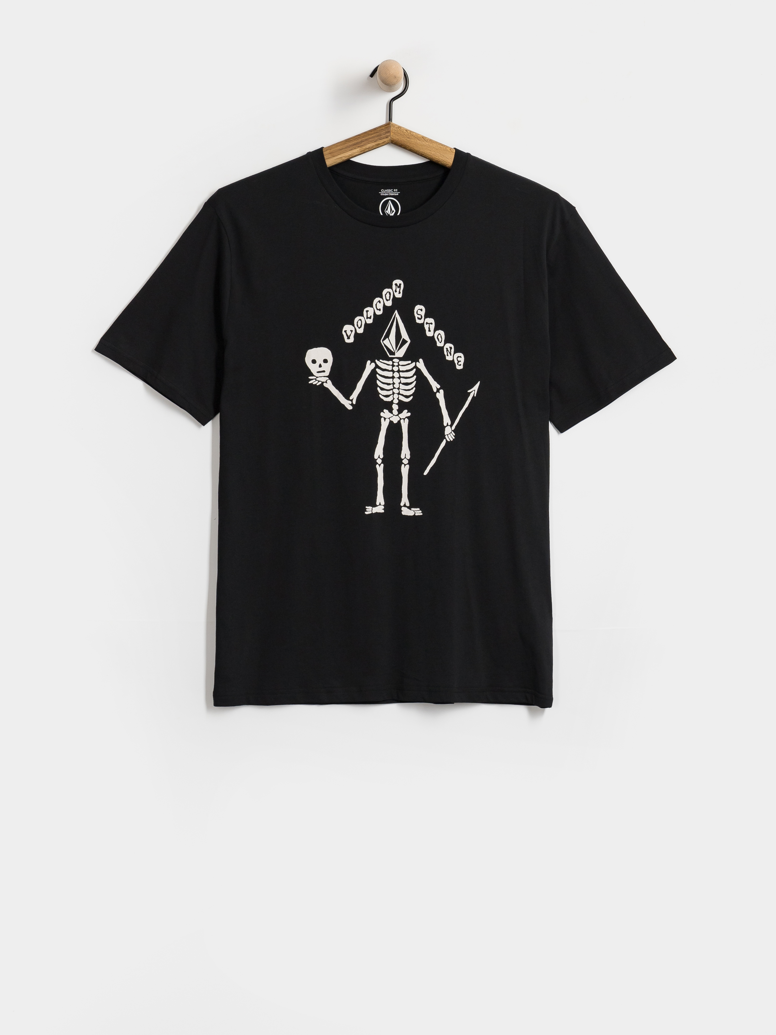 Tričko Volcom Felix Skull Bsc (black)