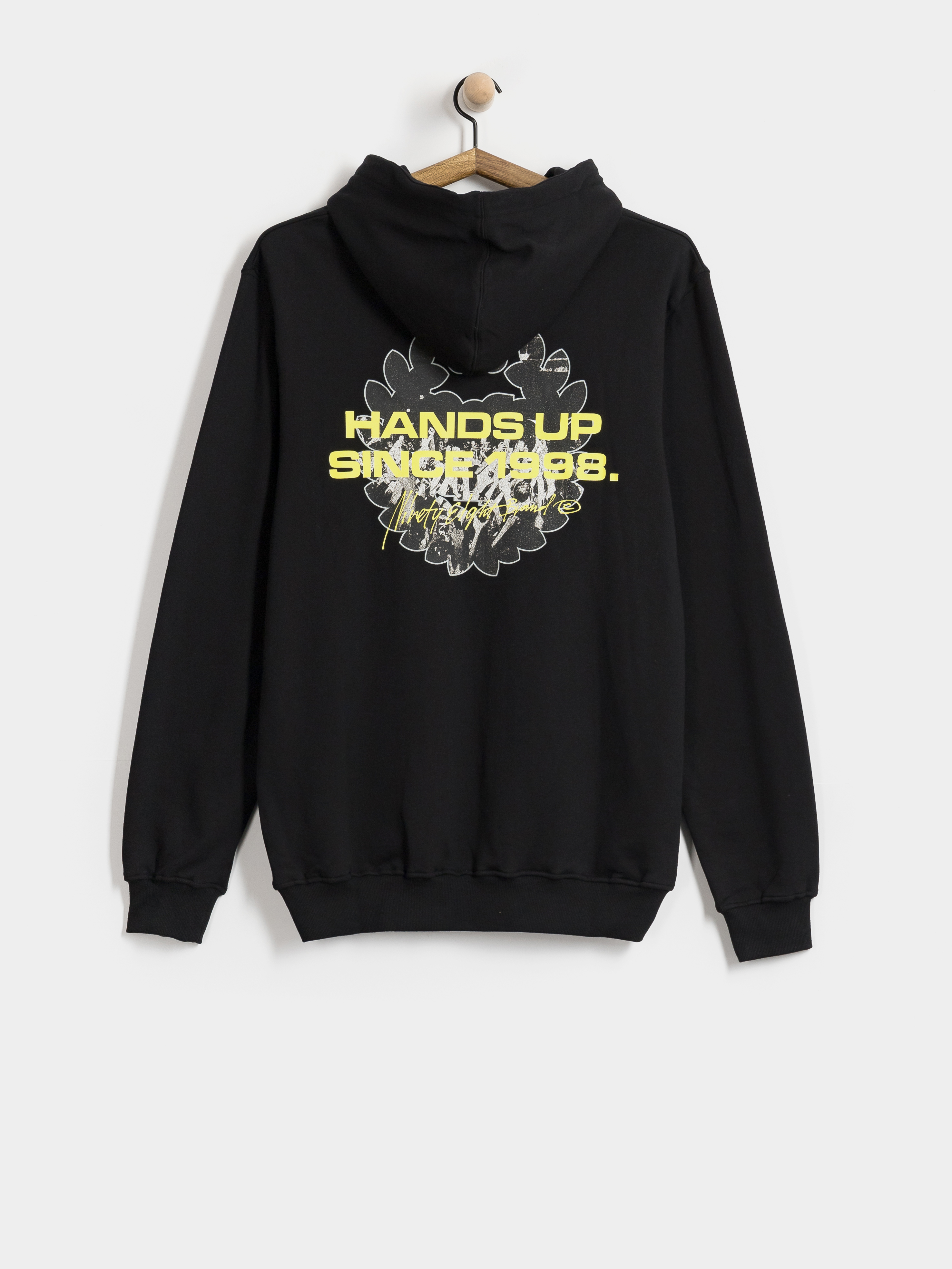 Mikina s kapucí MassDnm Hands Up HD (black)
