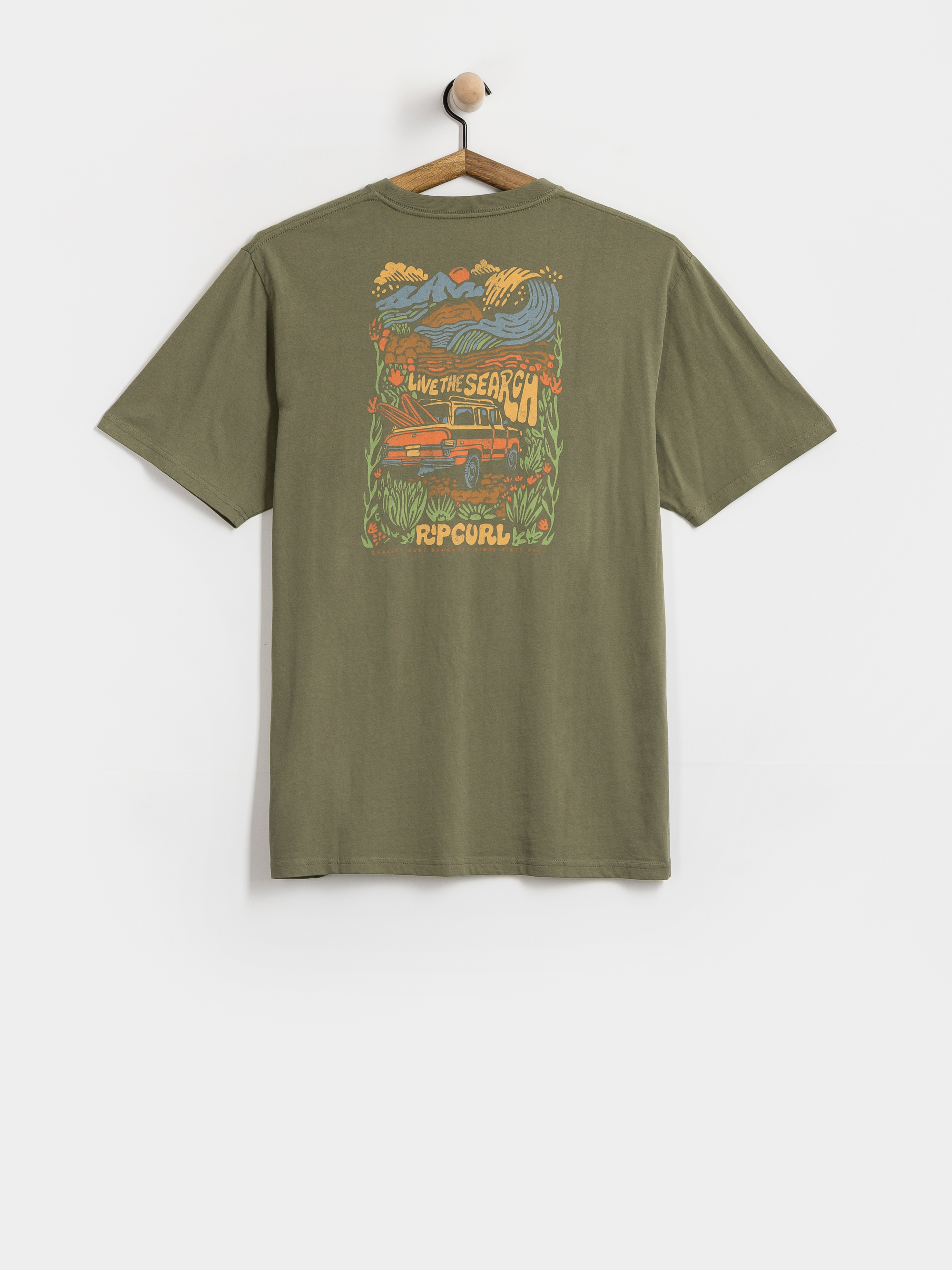 Tričko Rip Curl Surf Trip (surplus green)