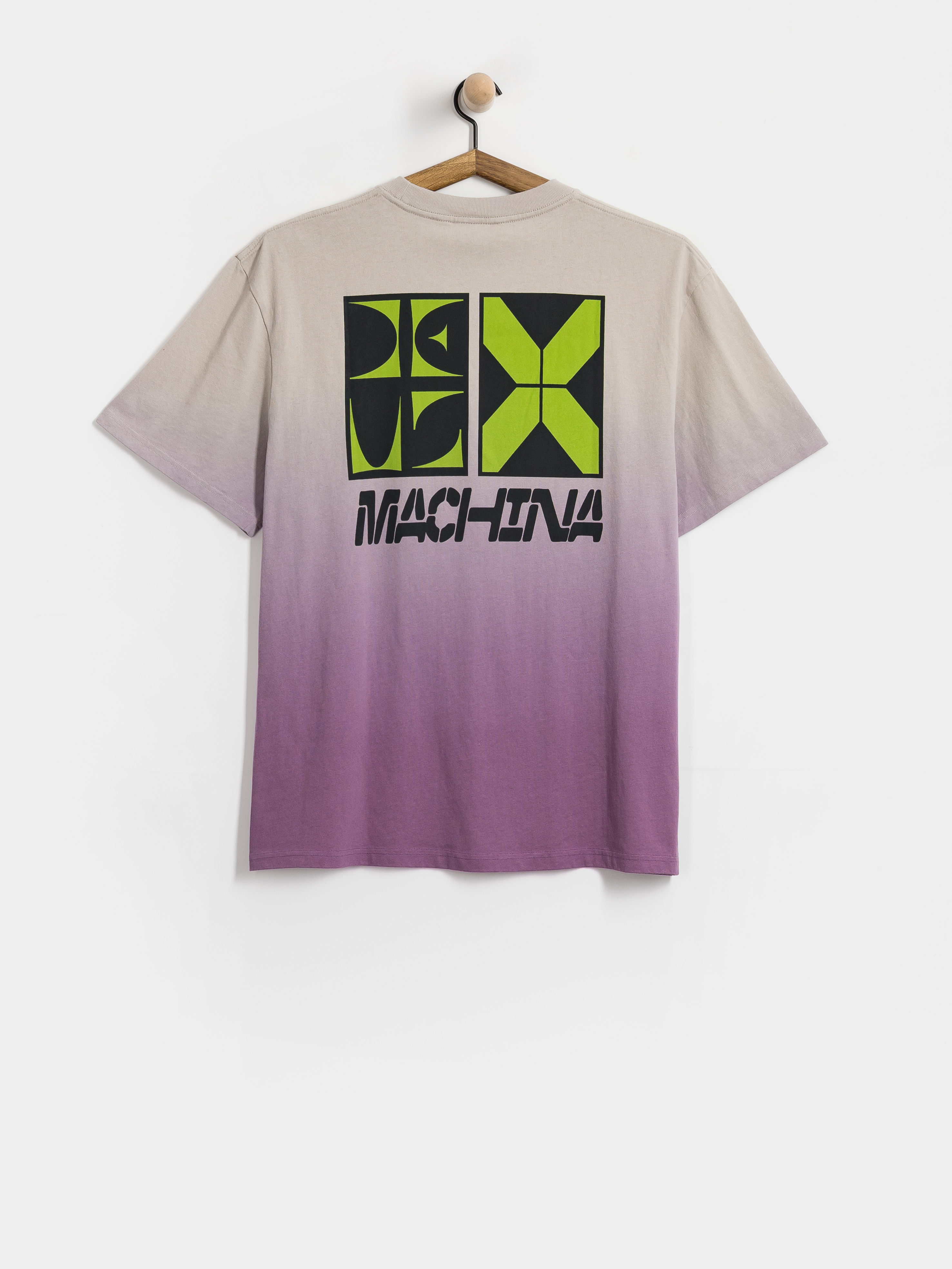 Tričko Deus Ex Machina Refractor (grape gradient)
