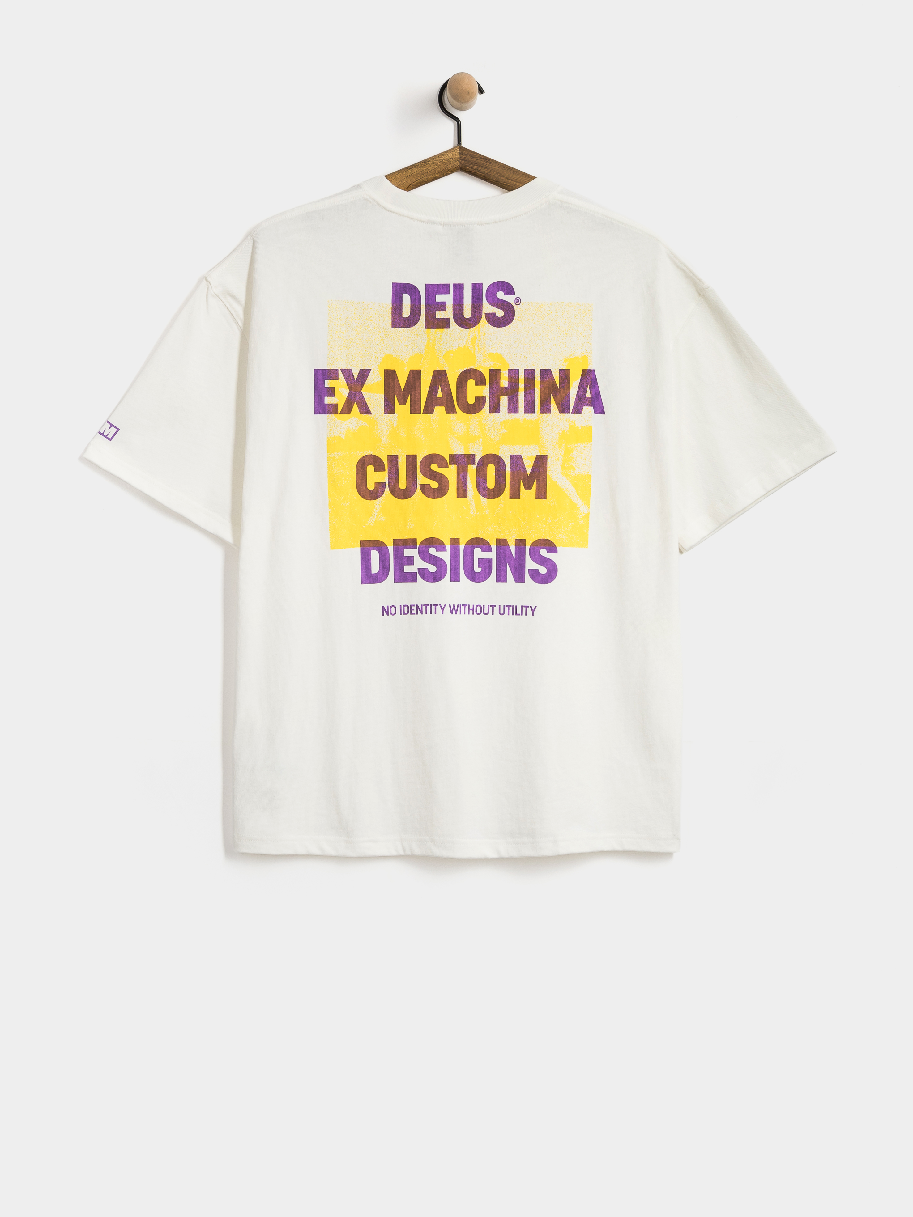 Tričko Deus Ex Machina Utility Os (vintage white)