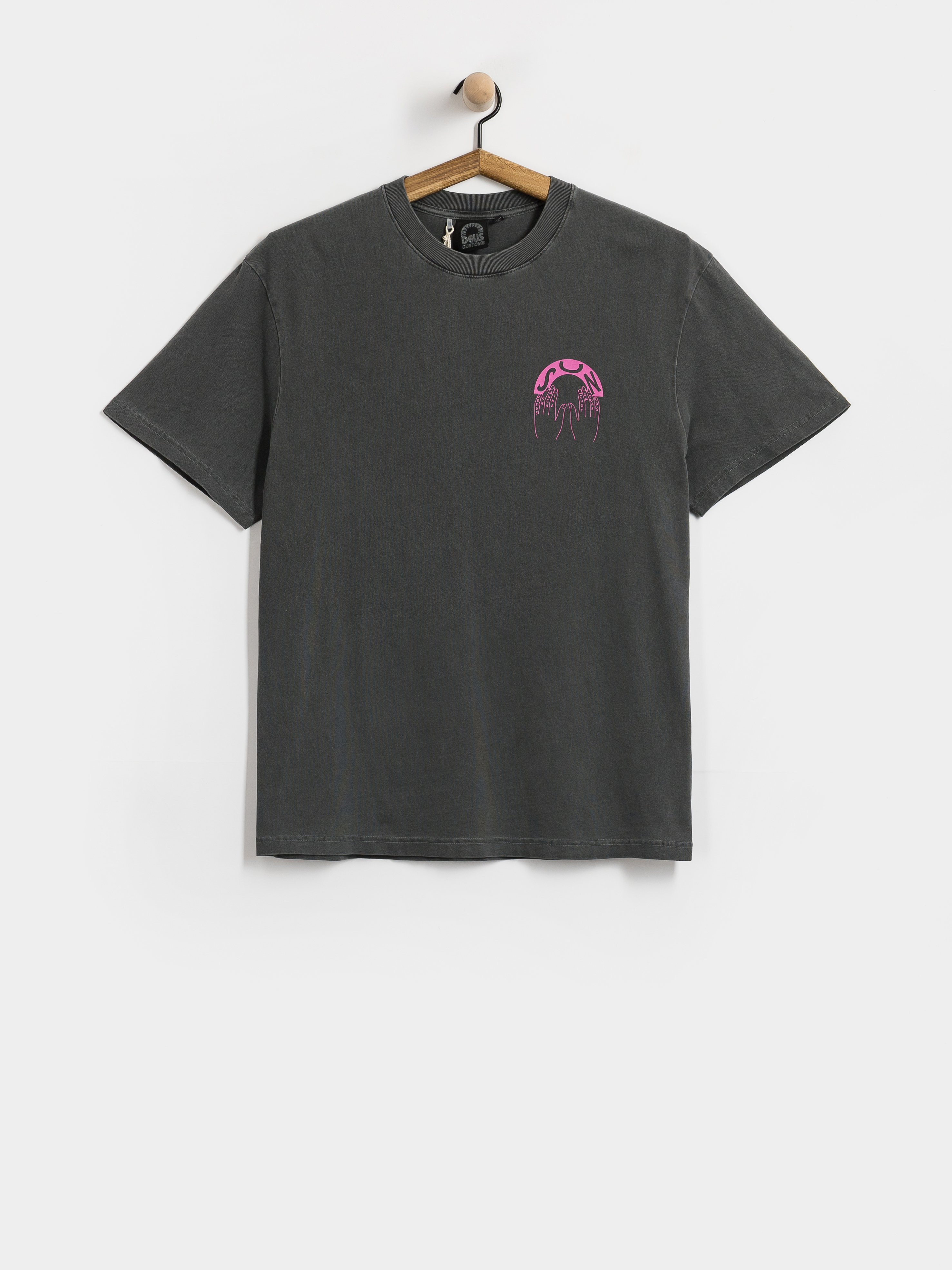 Tričko Deus Ex Machina Catchin Rays (anthracite grey)