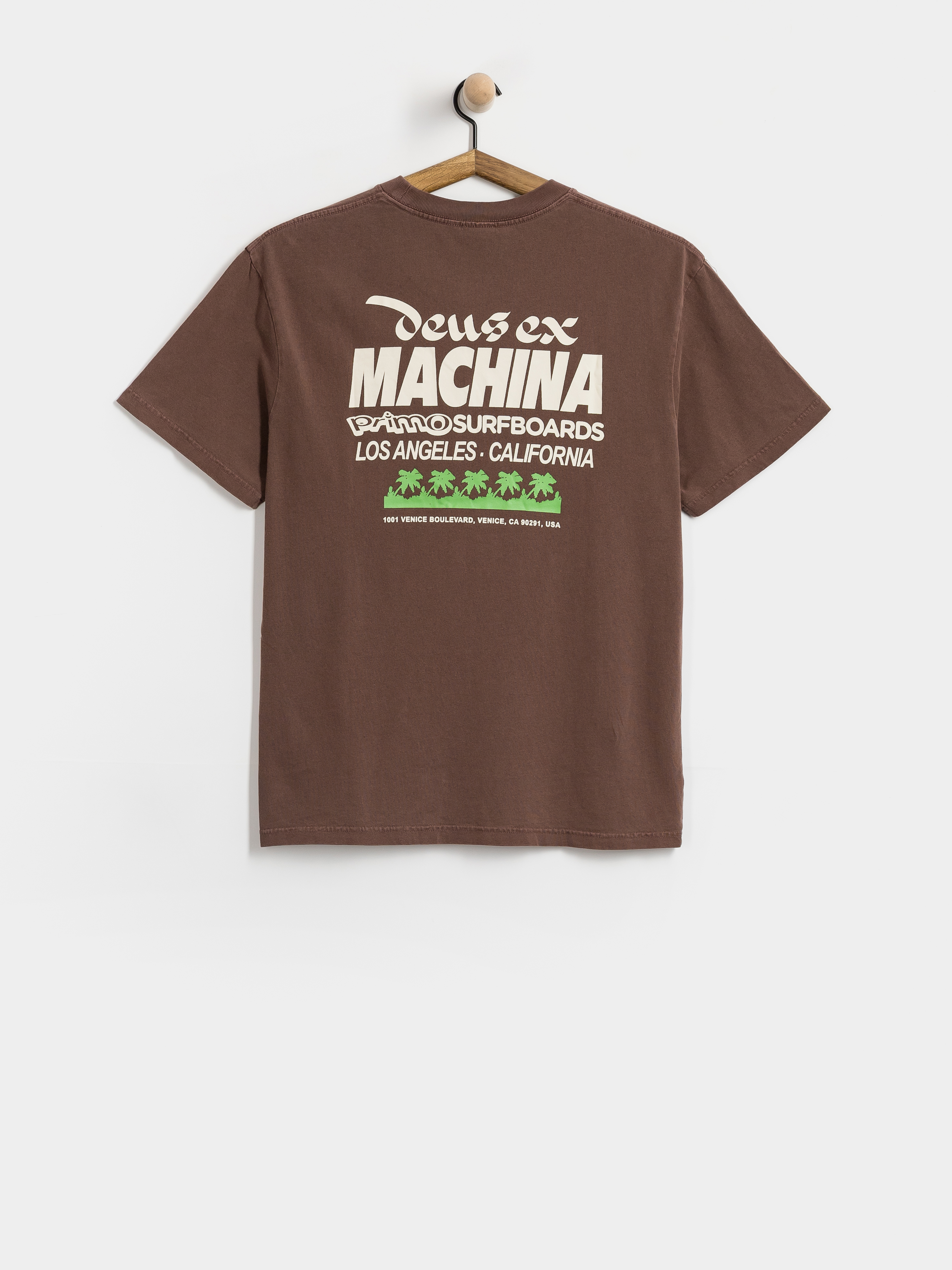 Tričko Deus Ex Machina Primo (brown)