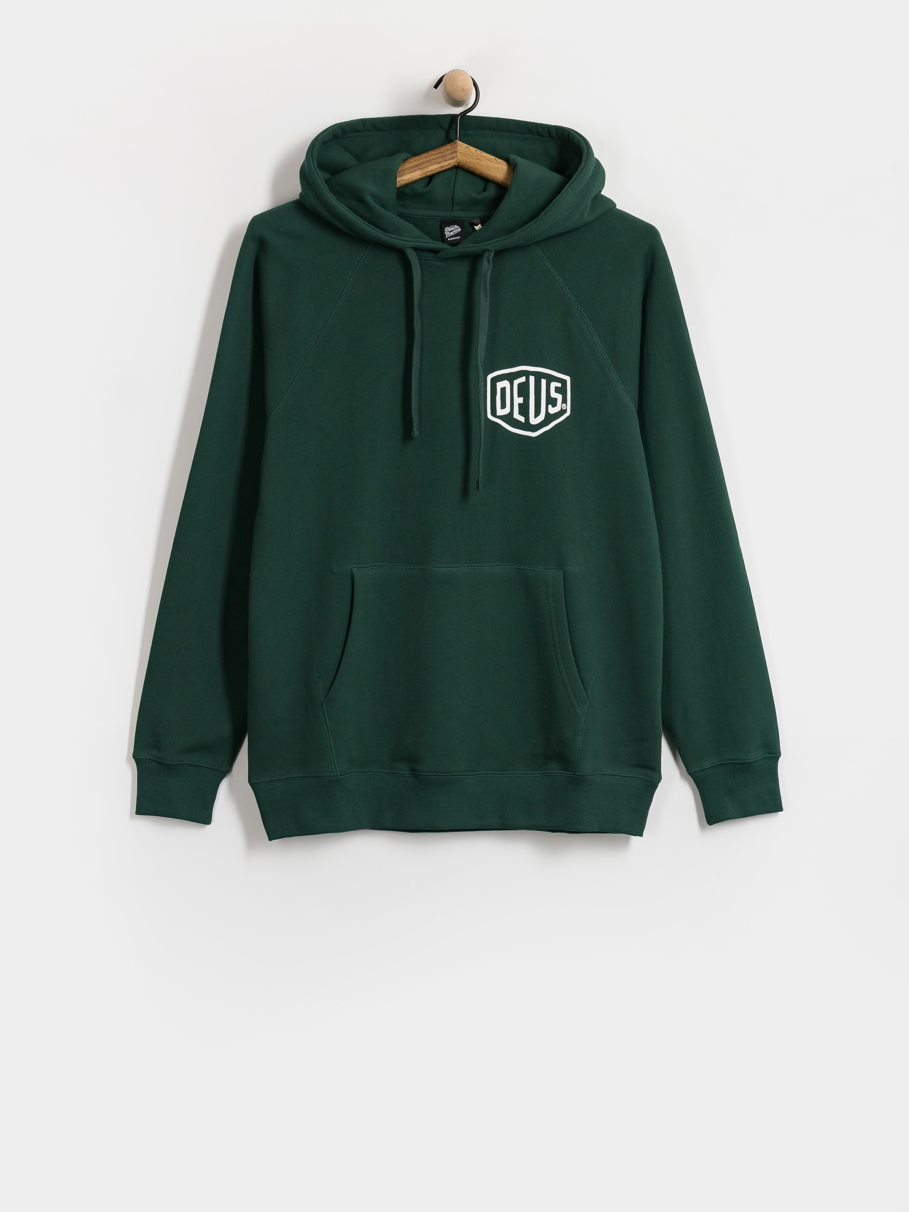 Mikina s kapucí Deus Ex Machina Venice Address HD (racing green)