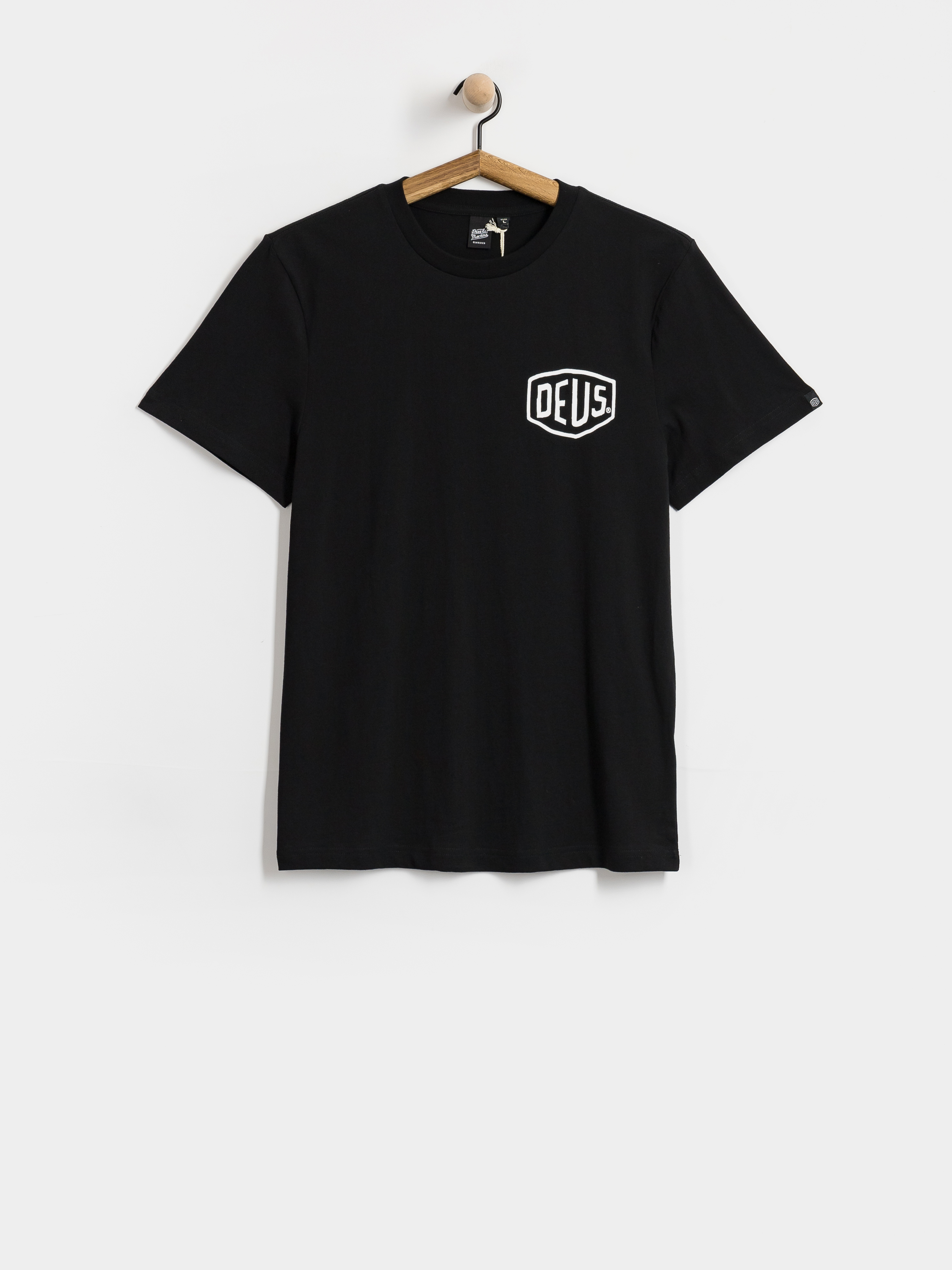 Tričko Deus Ex Machina Biarritz Address (black)