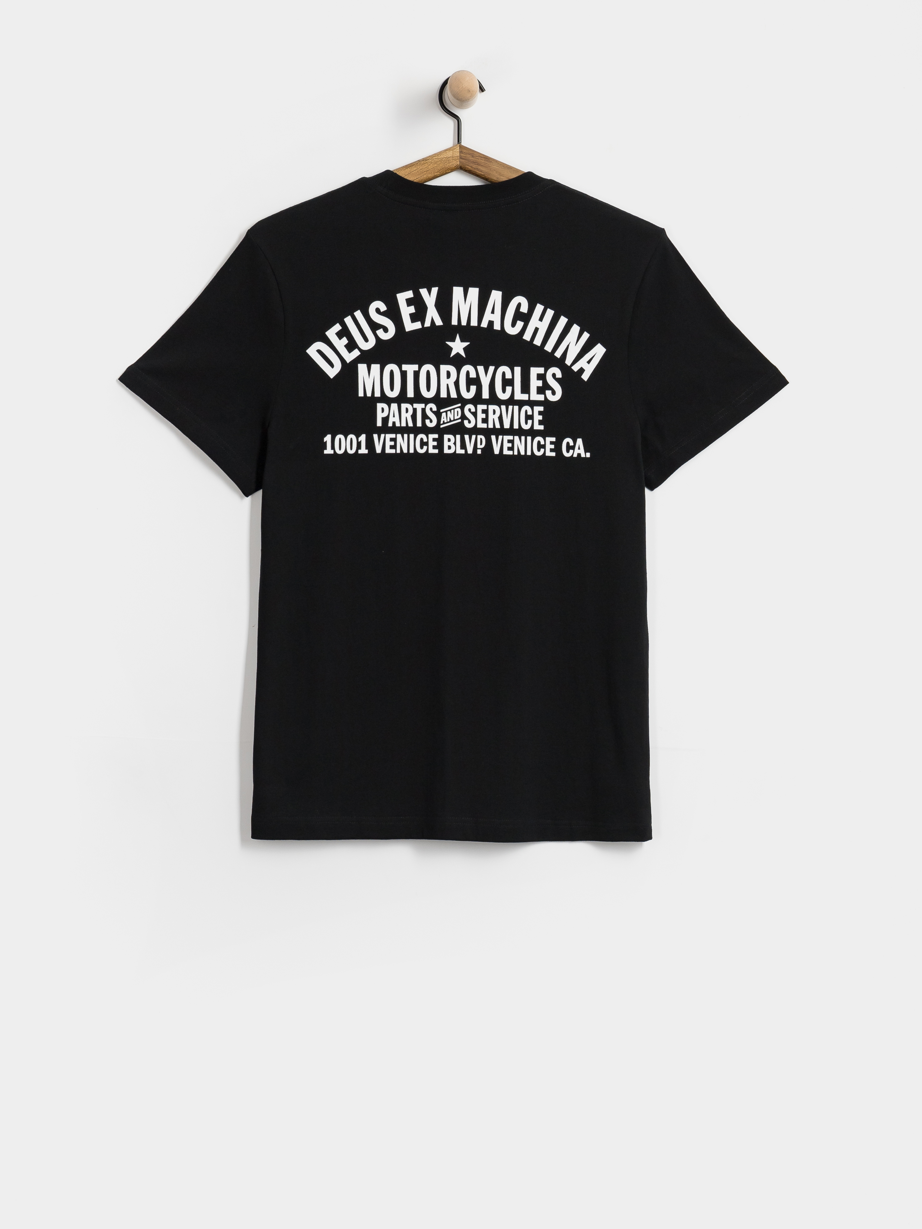 Tričko Deus Ex Machina Venice Address (black)