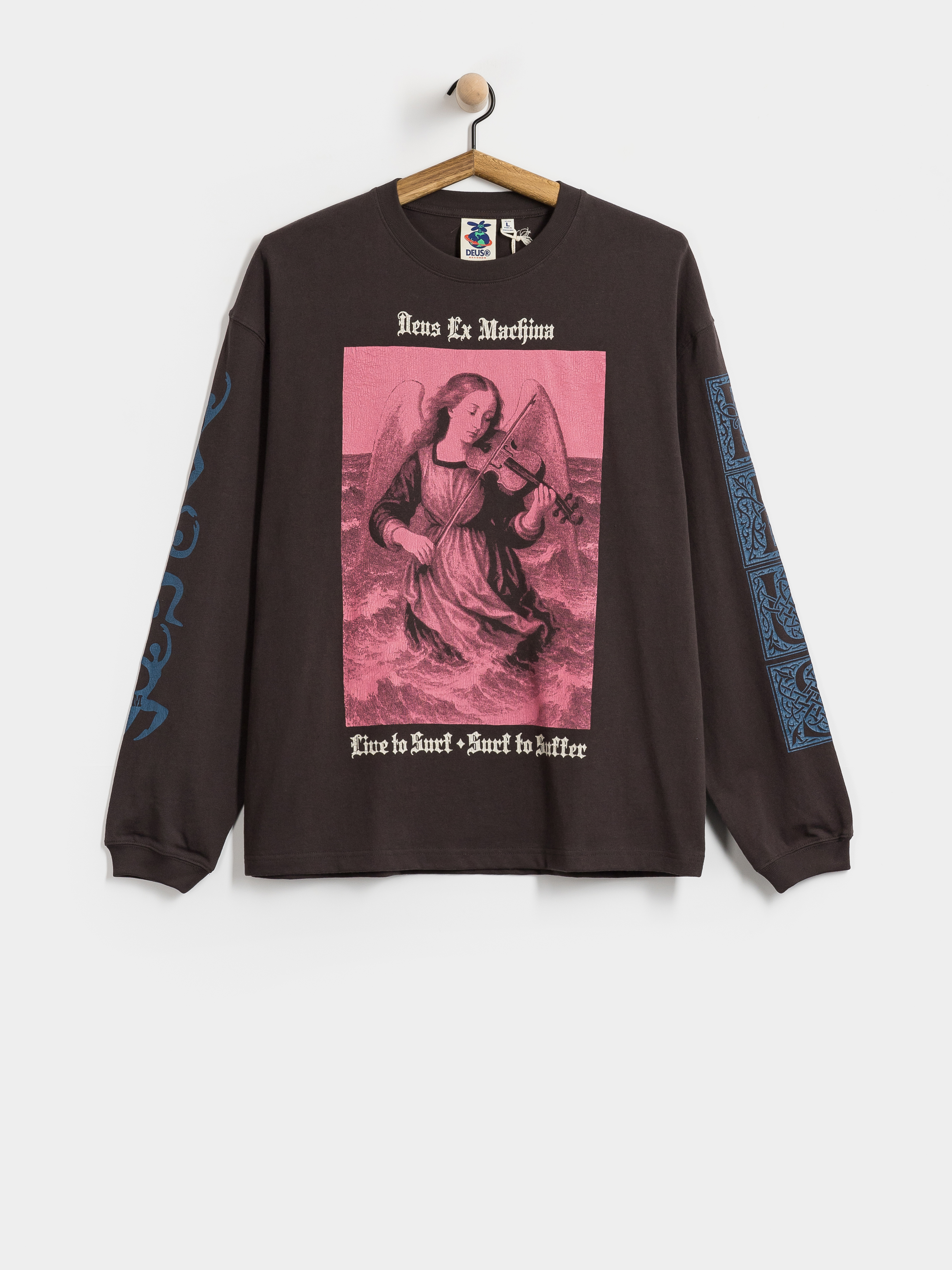 Triko Deus Ex Machina Swell Maps Os (anthracite grey)