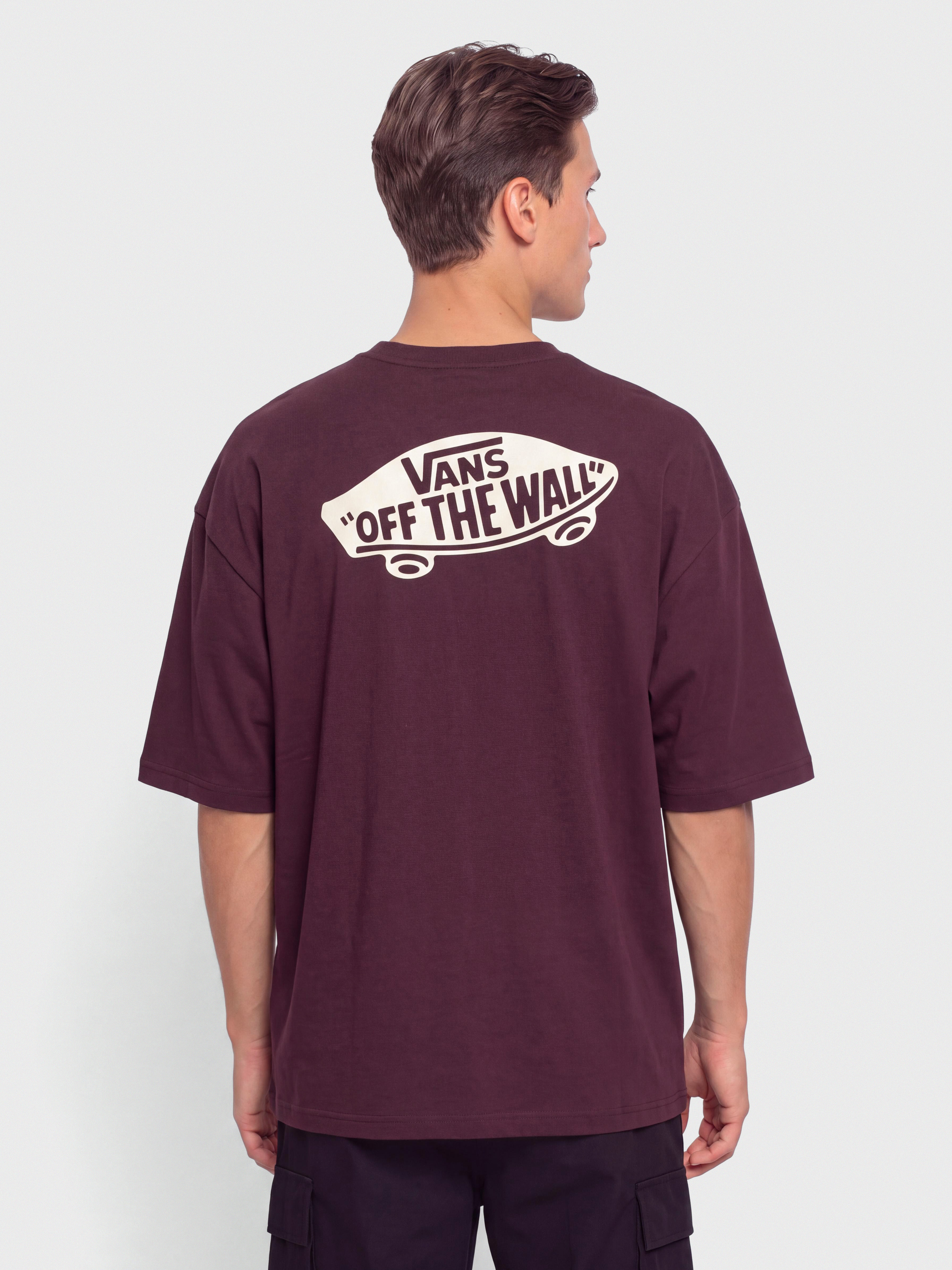 Tričko Vans Style 76 II Loose (dark port)