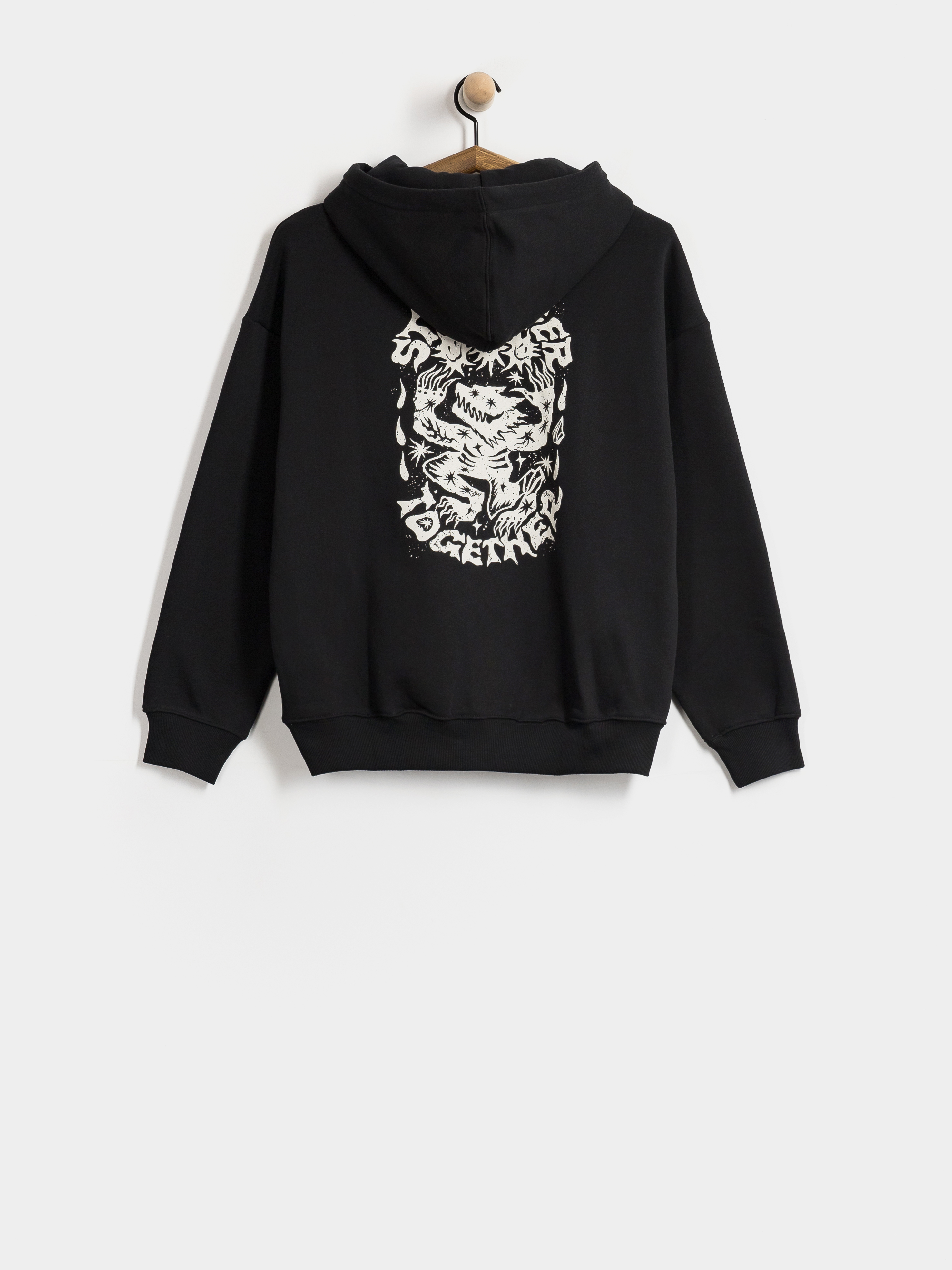 Mikina s kapucu00ed Volcom Moove On HD Wmn (vintage black)