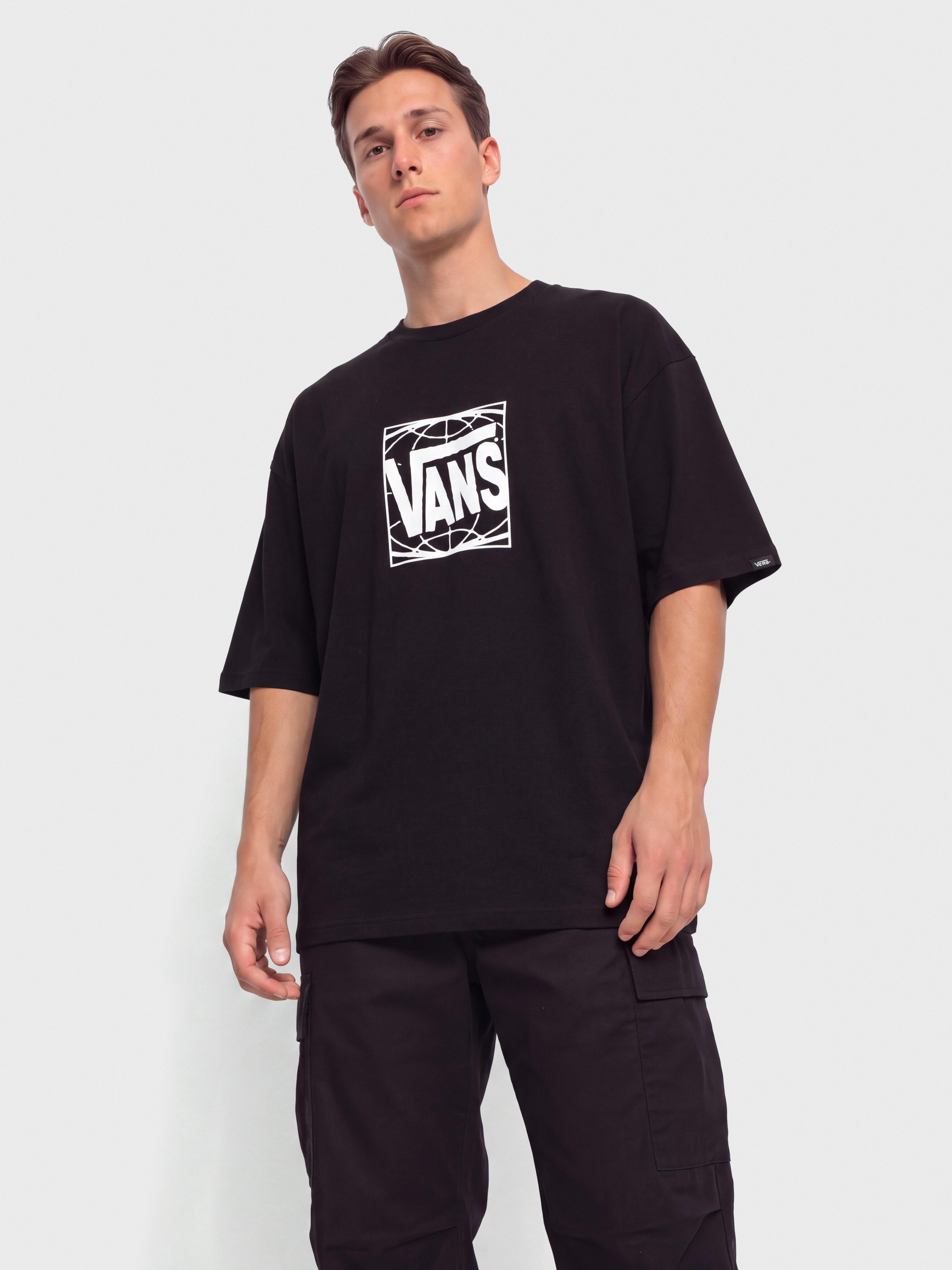 Tričko Vans Wide Loose (black)