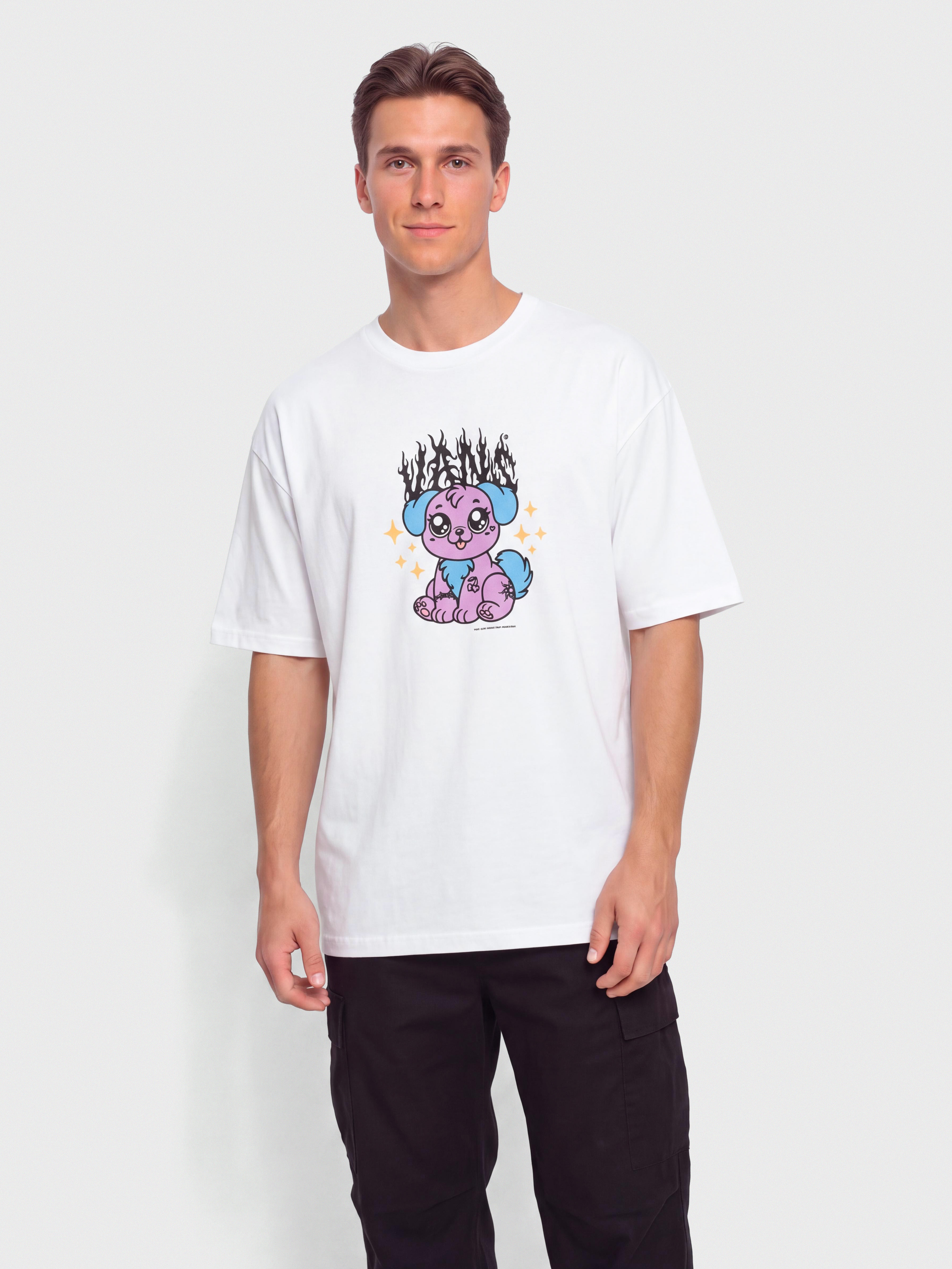 Tričko Vans Puppy Loose (white)