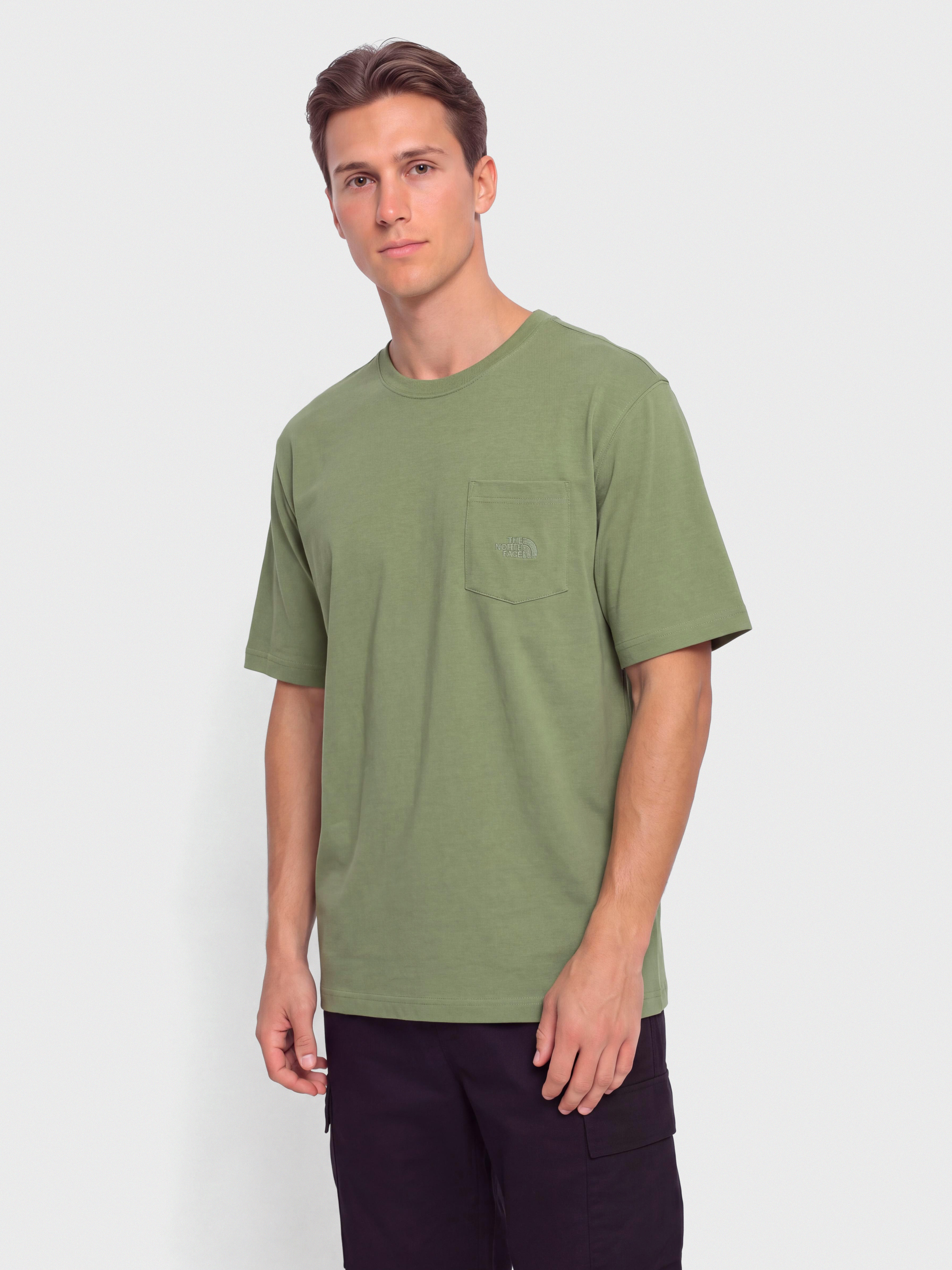 Tričko The North Face Dome Relaxed Pocket (bark mist)