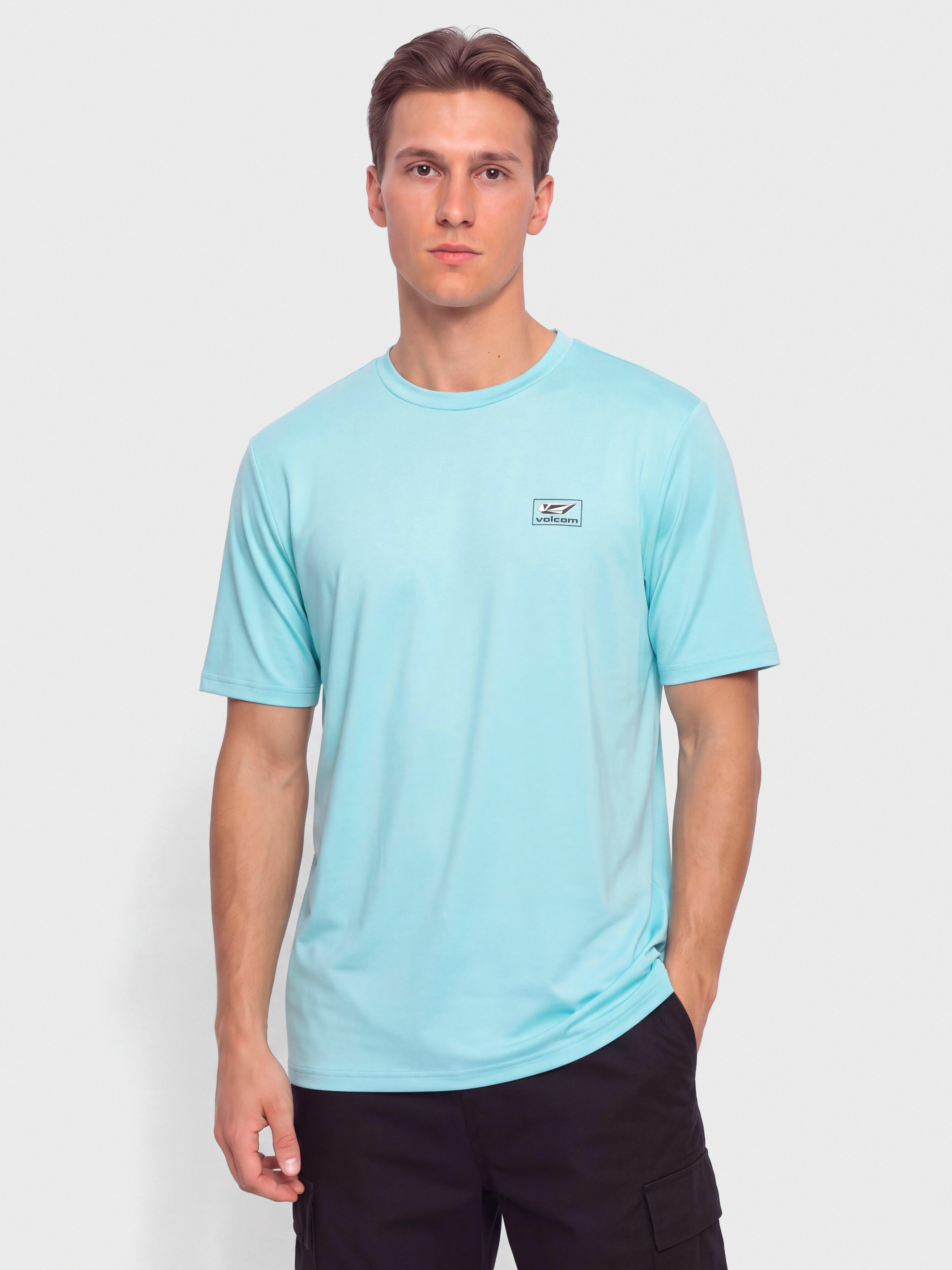 Tričko Volcom Modstone Loose Lycra (resin blue)