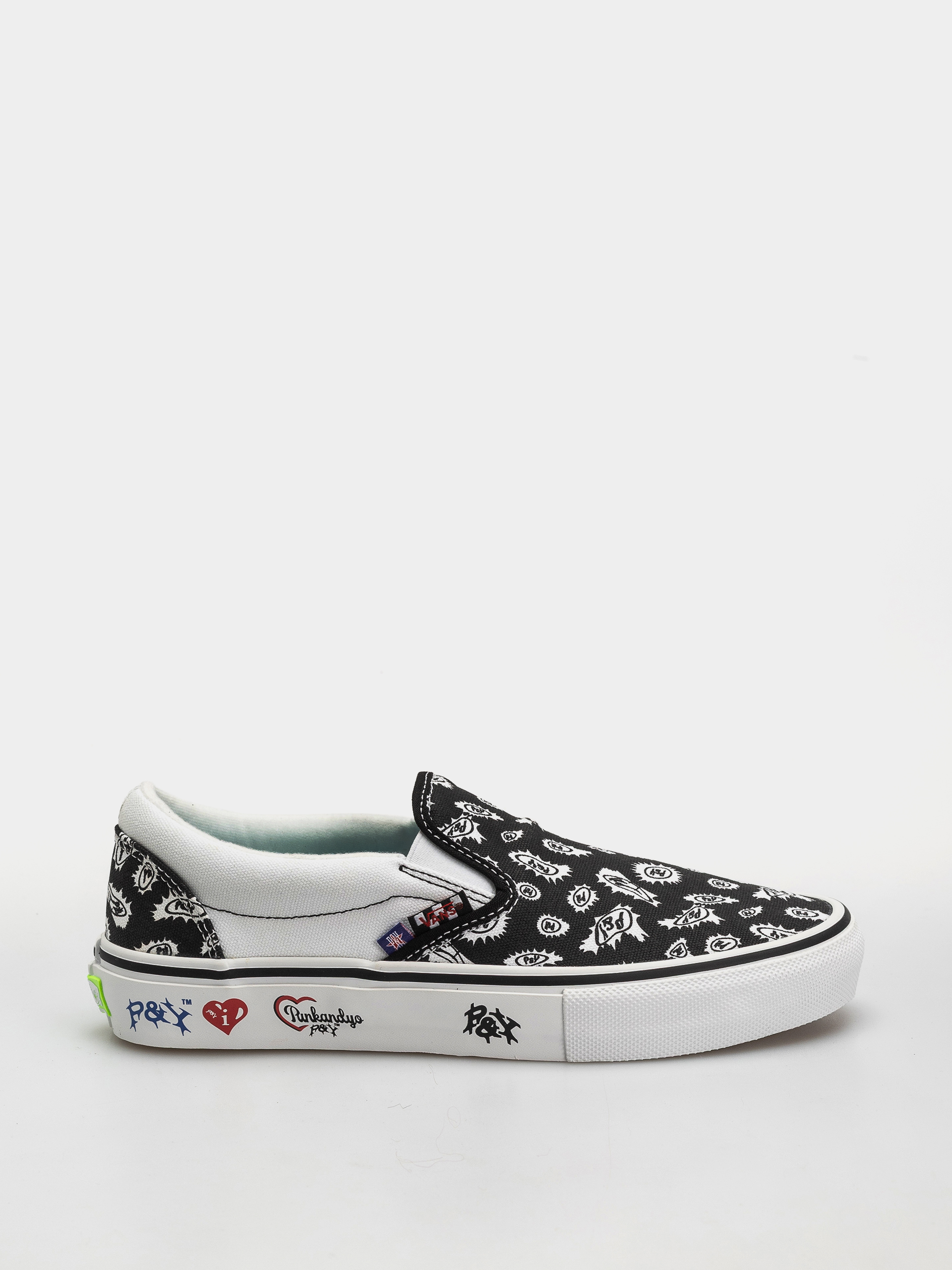 Boty Vans Skate Slip On Punk&Yo (black/white)