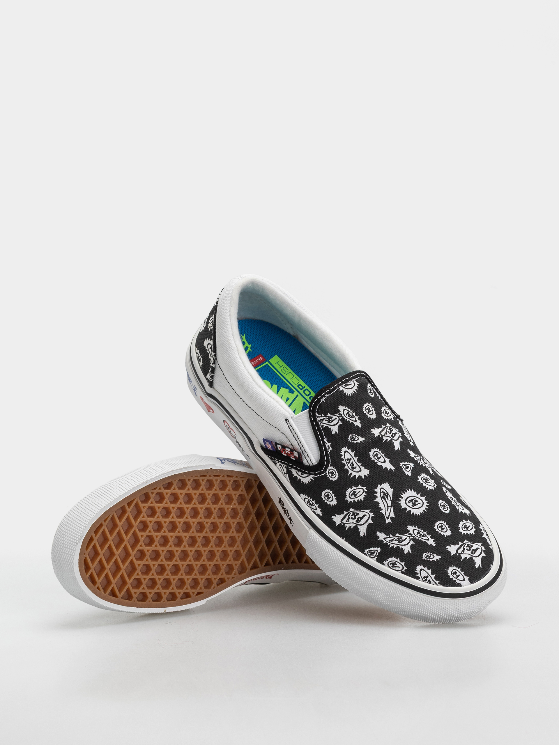 Boty Vans Skate Slip On Punk&Yo (black/white)