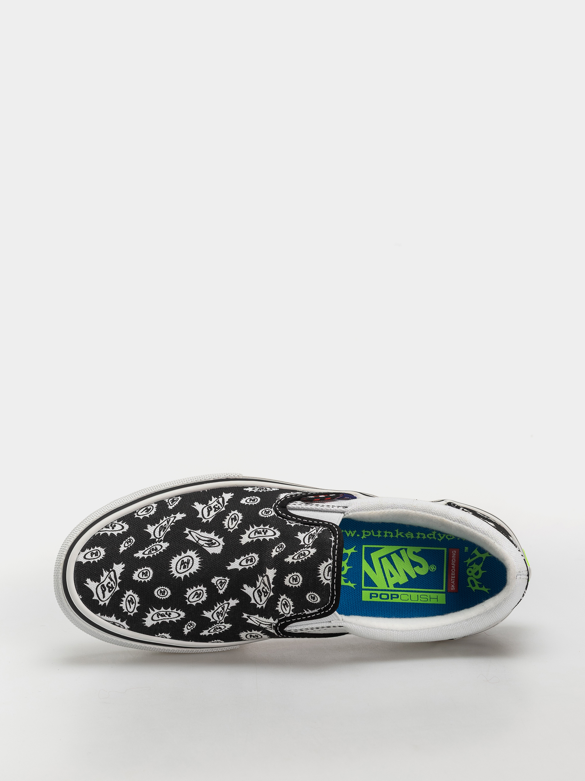 Boty Vans Skate Slip On Punk&Yo (black/white)