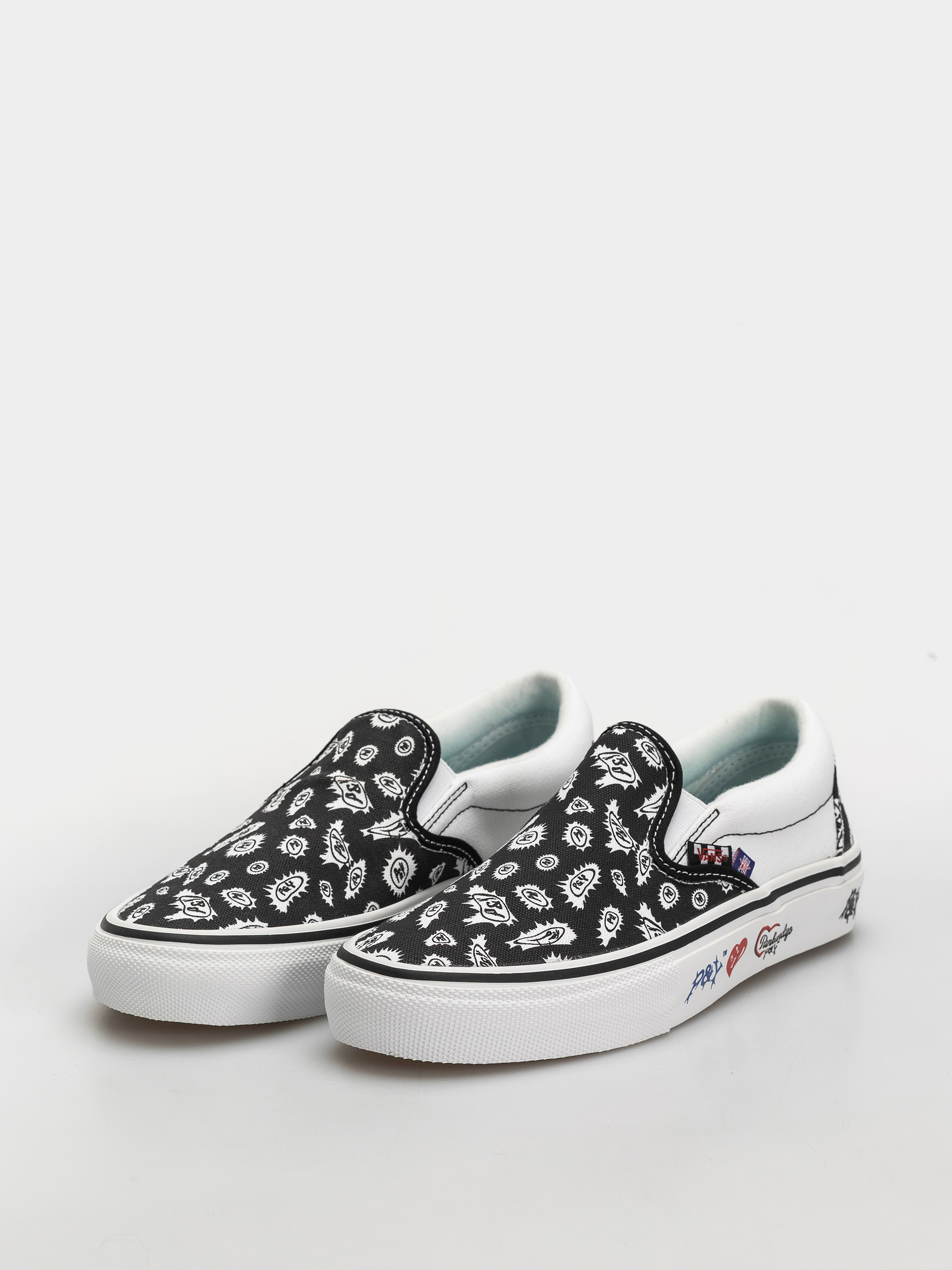 Boty Vans Skate Slip On Punk&Yo (black/white)