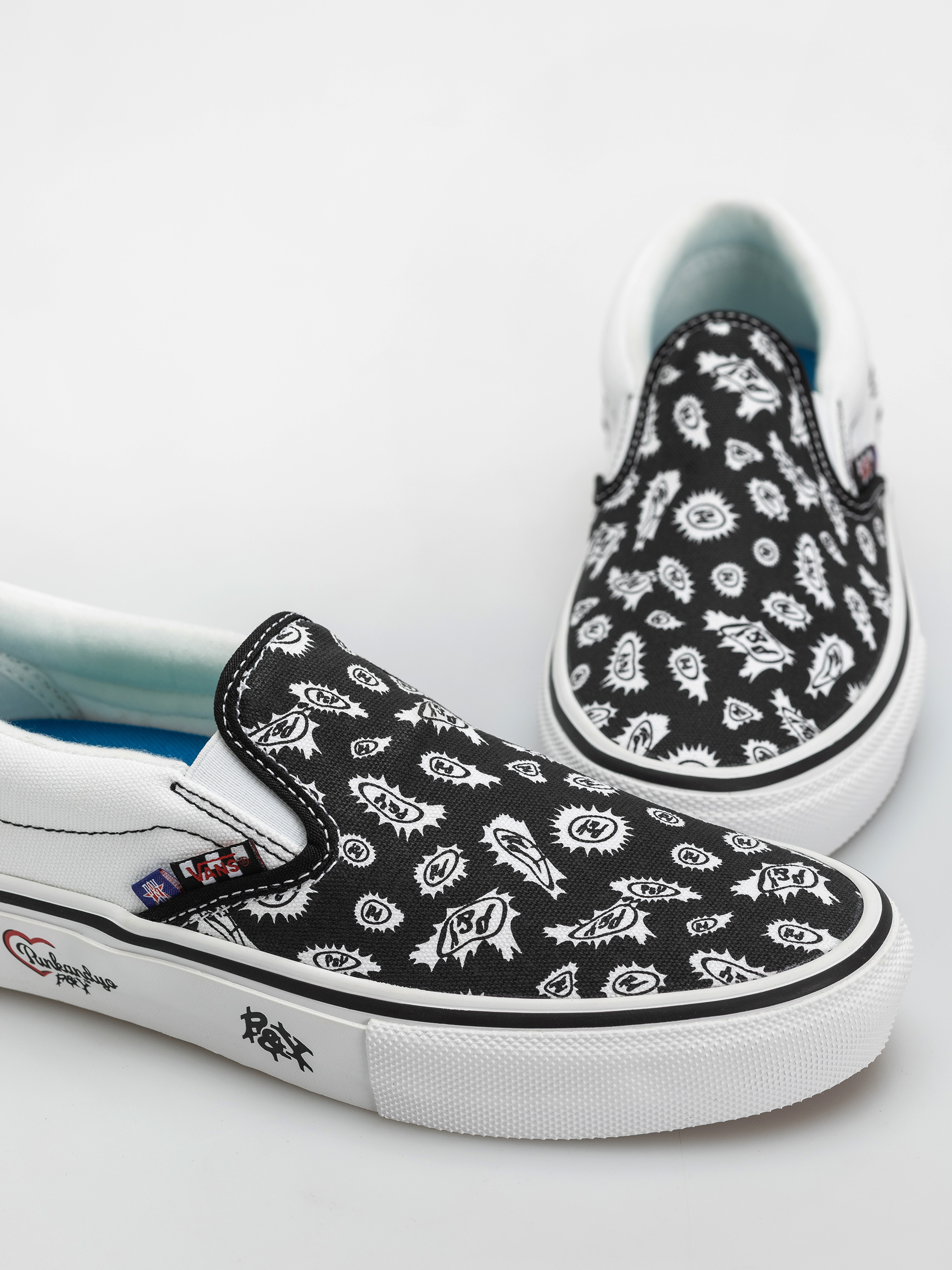 Boty Vans Skate Slip On Punk&Yo (black/white)