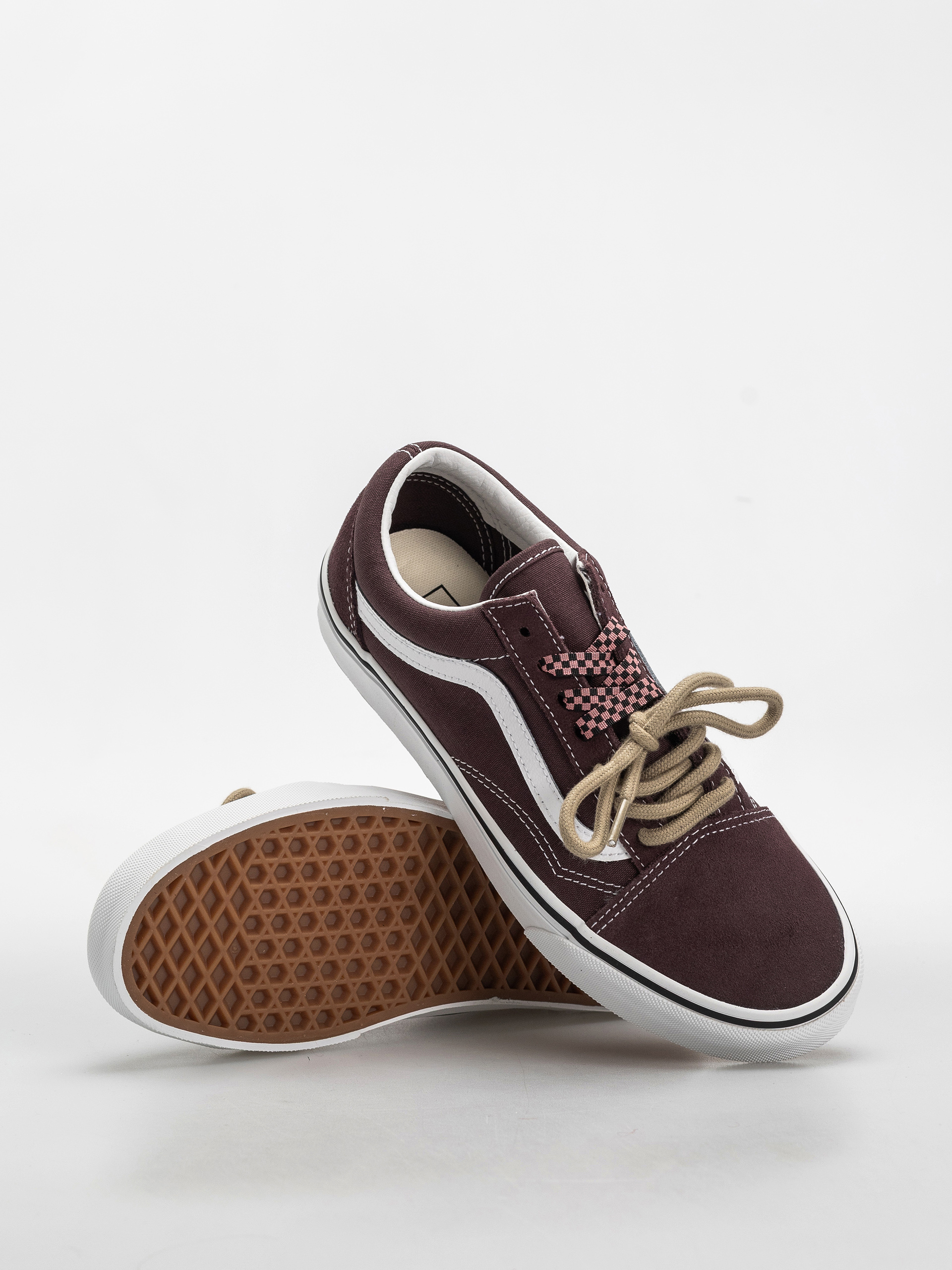 Boty Vans Old Skool (port brown/suns)