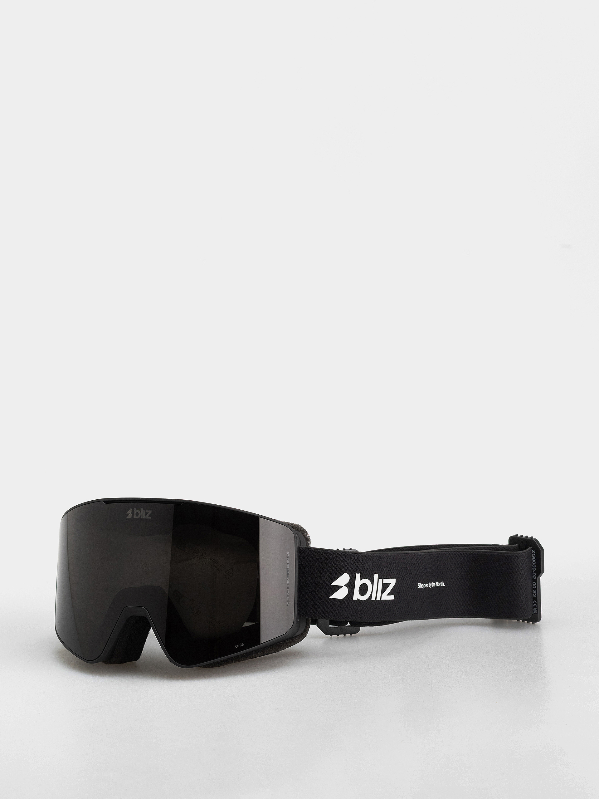 Bru00fdle na snowboard Bliz G001S (matte black/smoke)