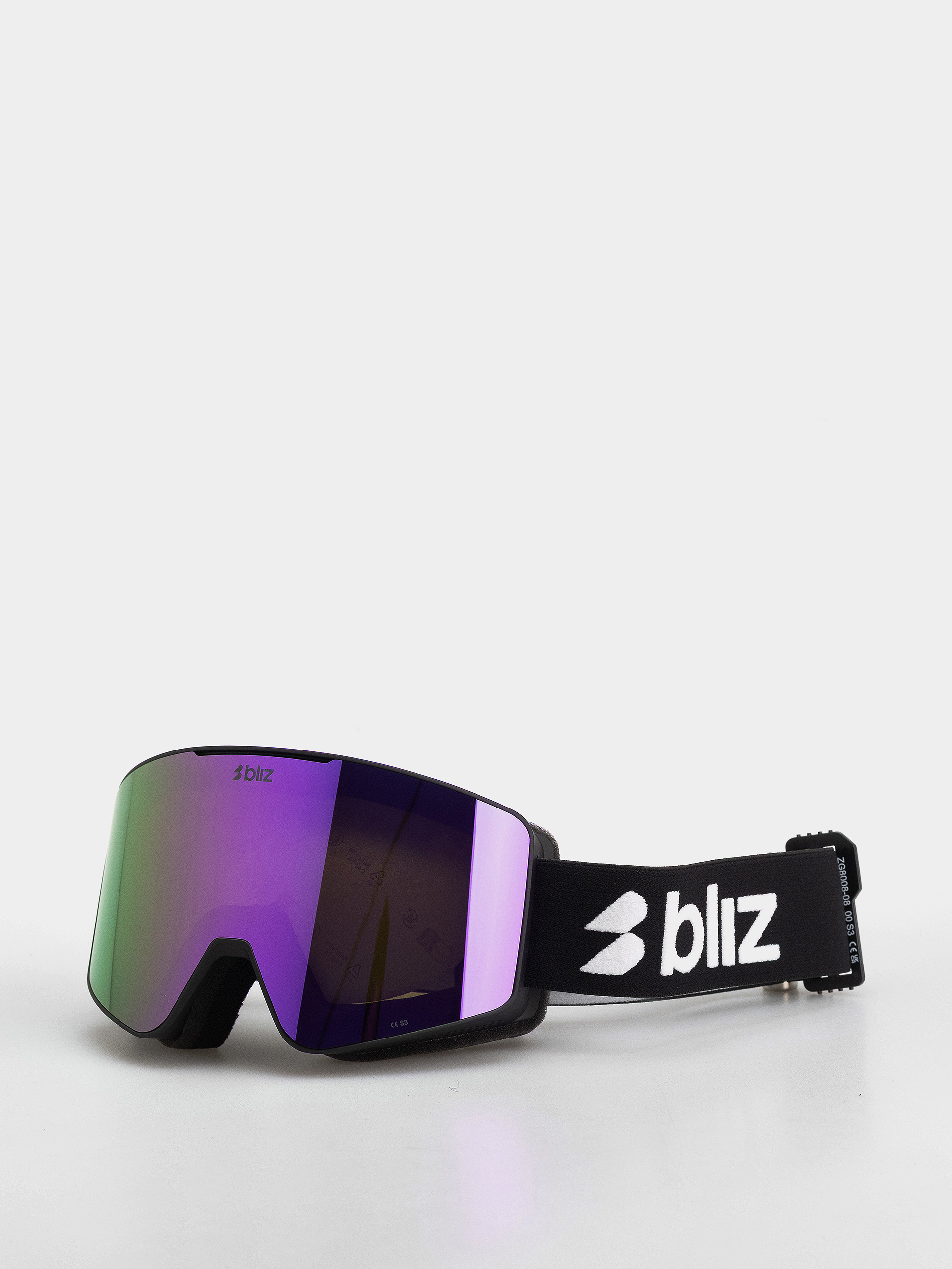 Brýle na snowboard Bliz G001 (matte black/brown w purple multi)