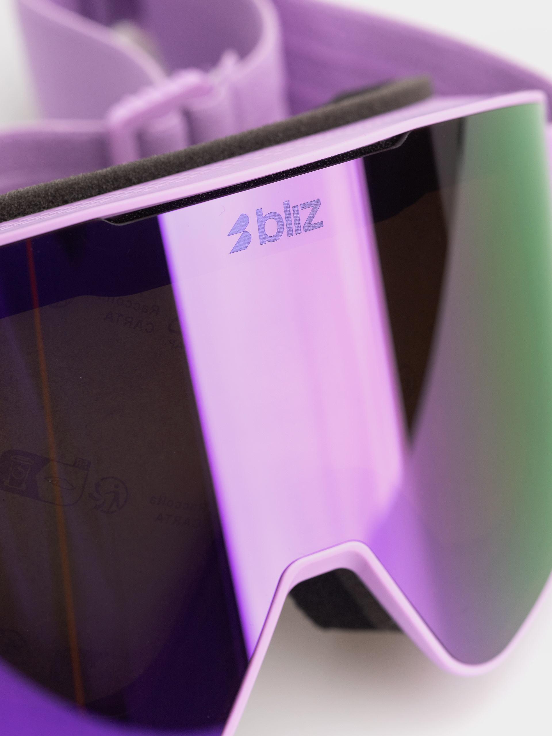 Brýle na snowboard Bliz G001S (matte purple/brown w purple multi)