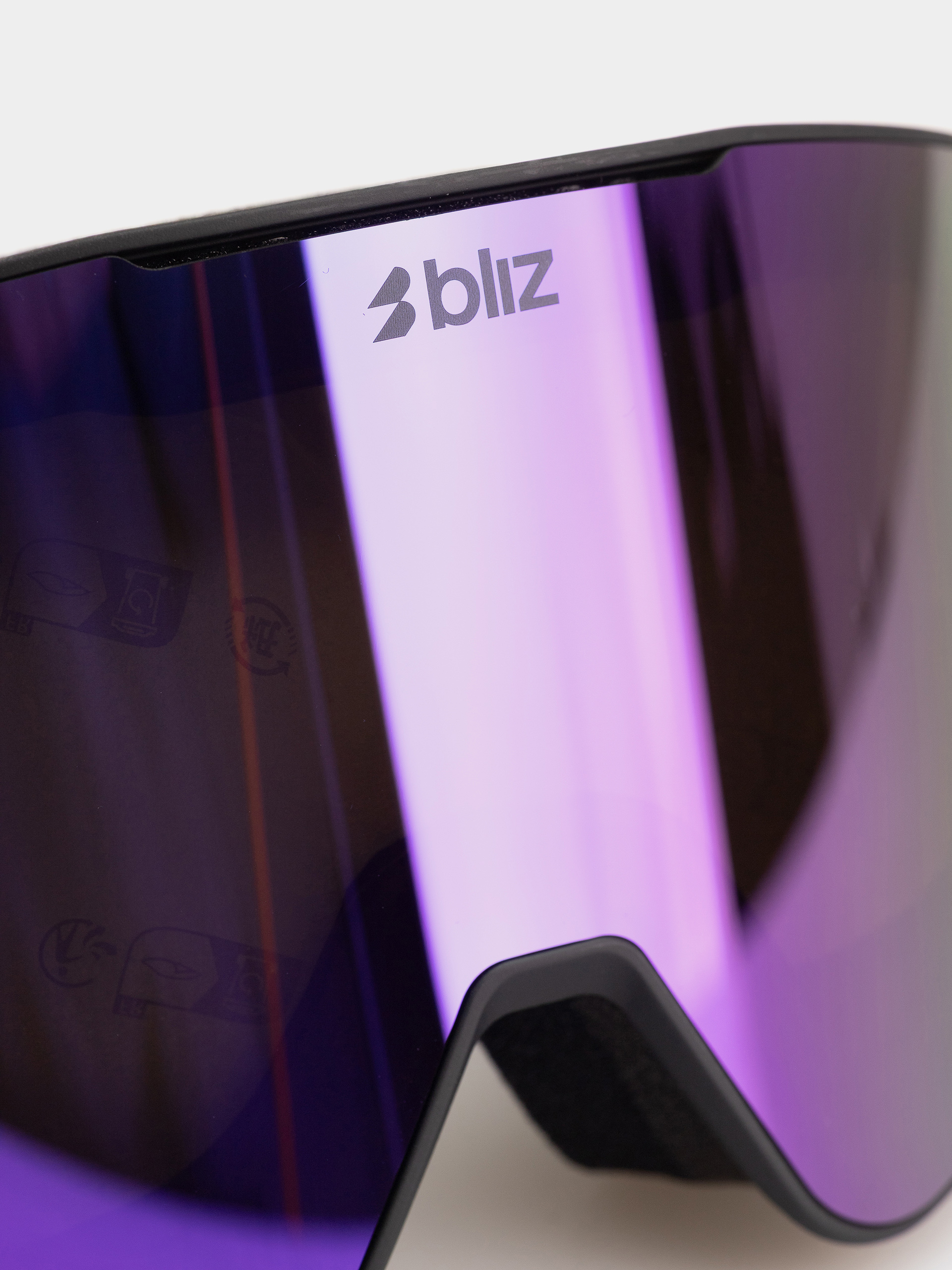 Brýle na snowboard Bliz G001S (matte black/brown w purple multi)