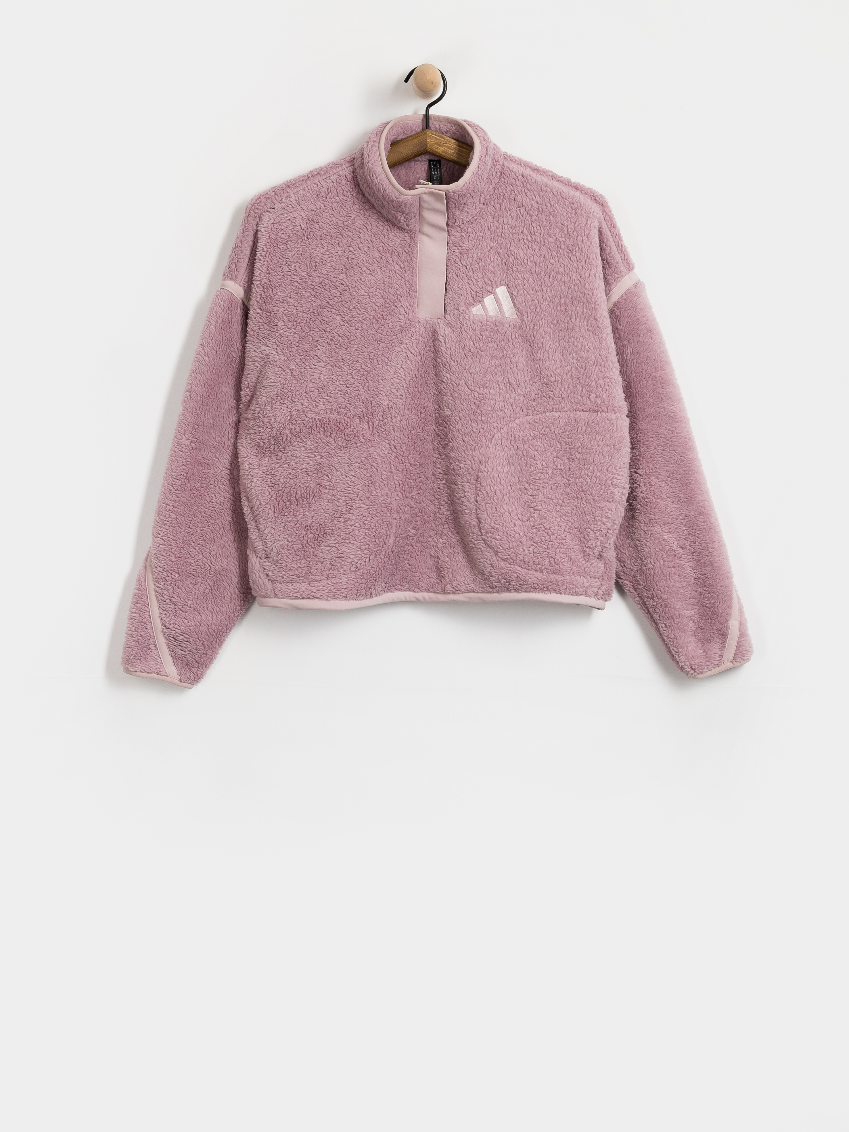 Fleecová mikina adidas Mt Ess Hp Wmn