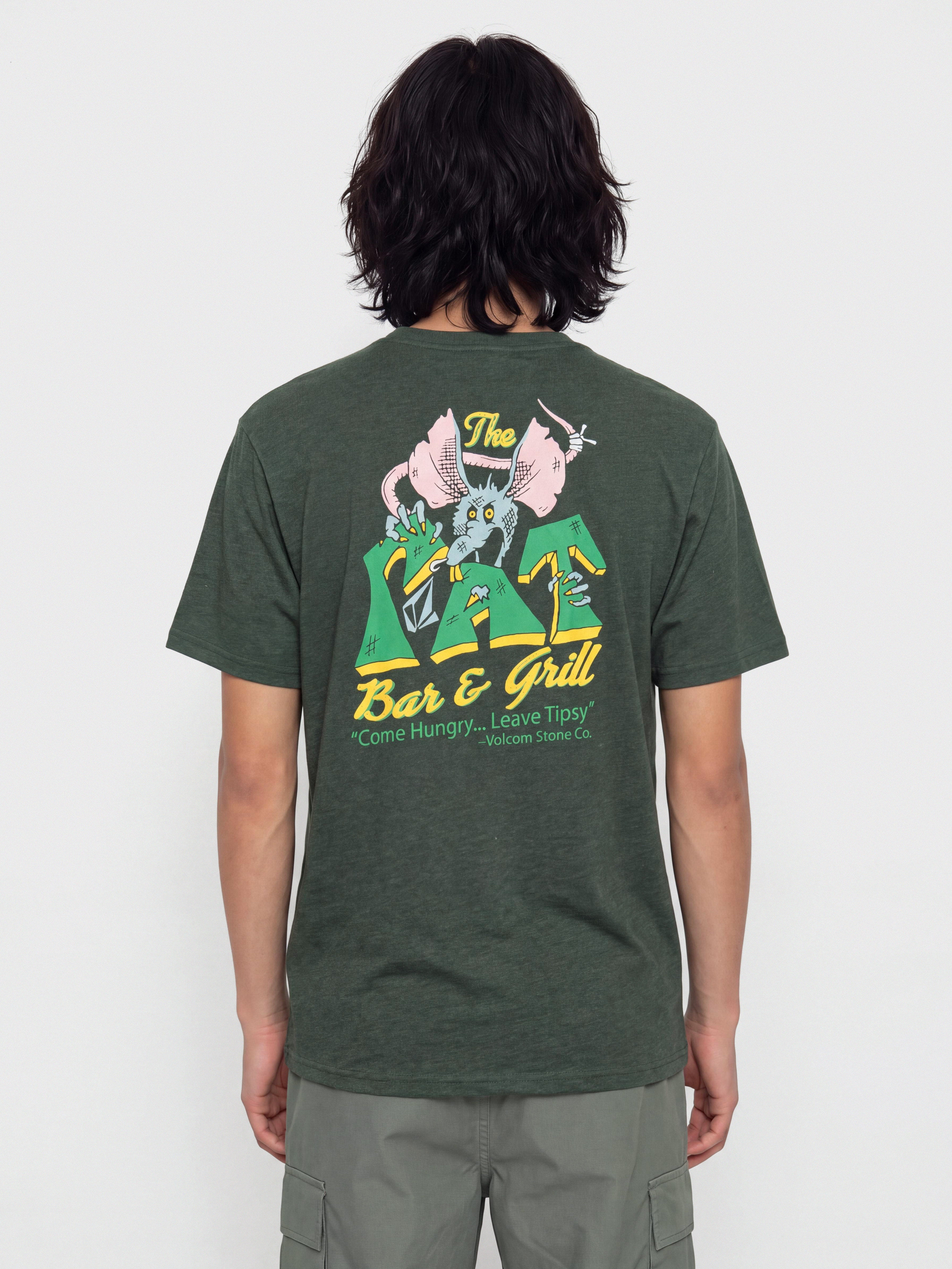 Tričko Volcom Tipsy Rat Hth (scarab)