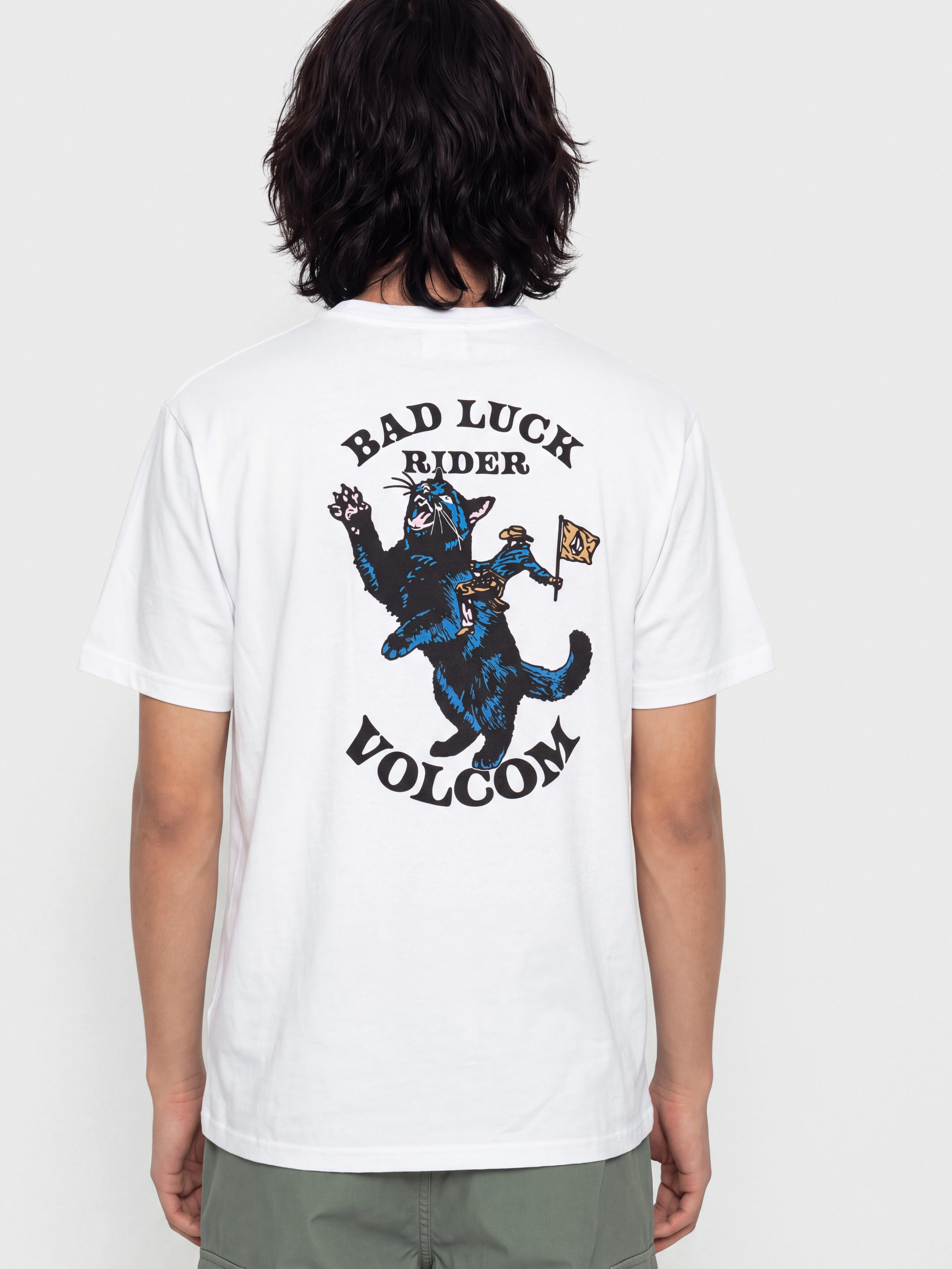 Tričko Volcom Bad Luck (white)