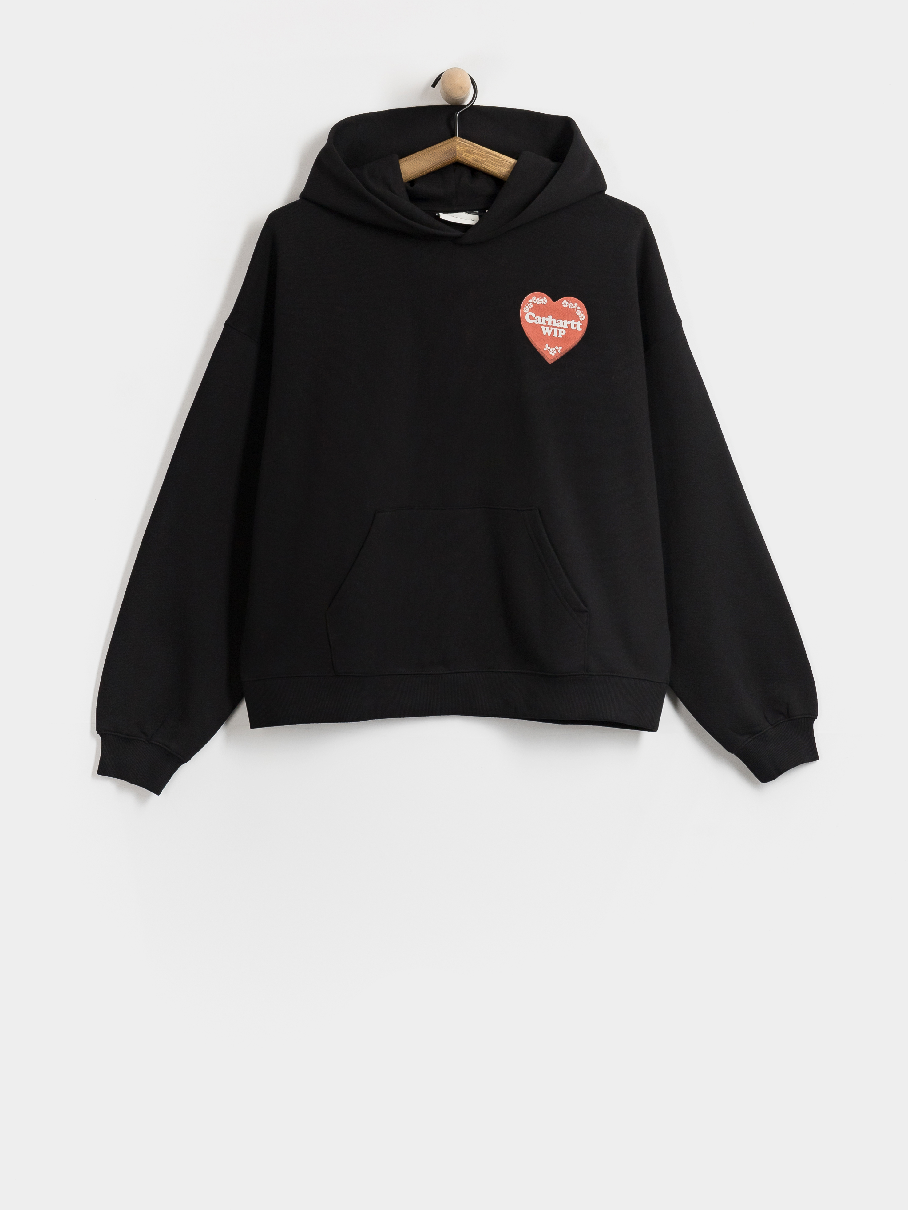 Mikina s kapucí Carhartt WIP Hartt Case HD Wmn (black)