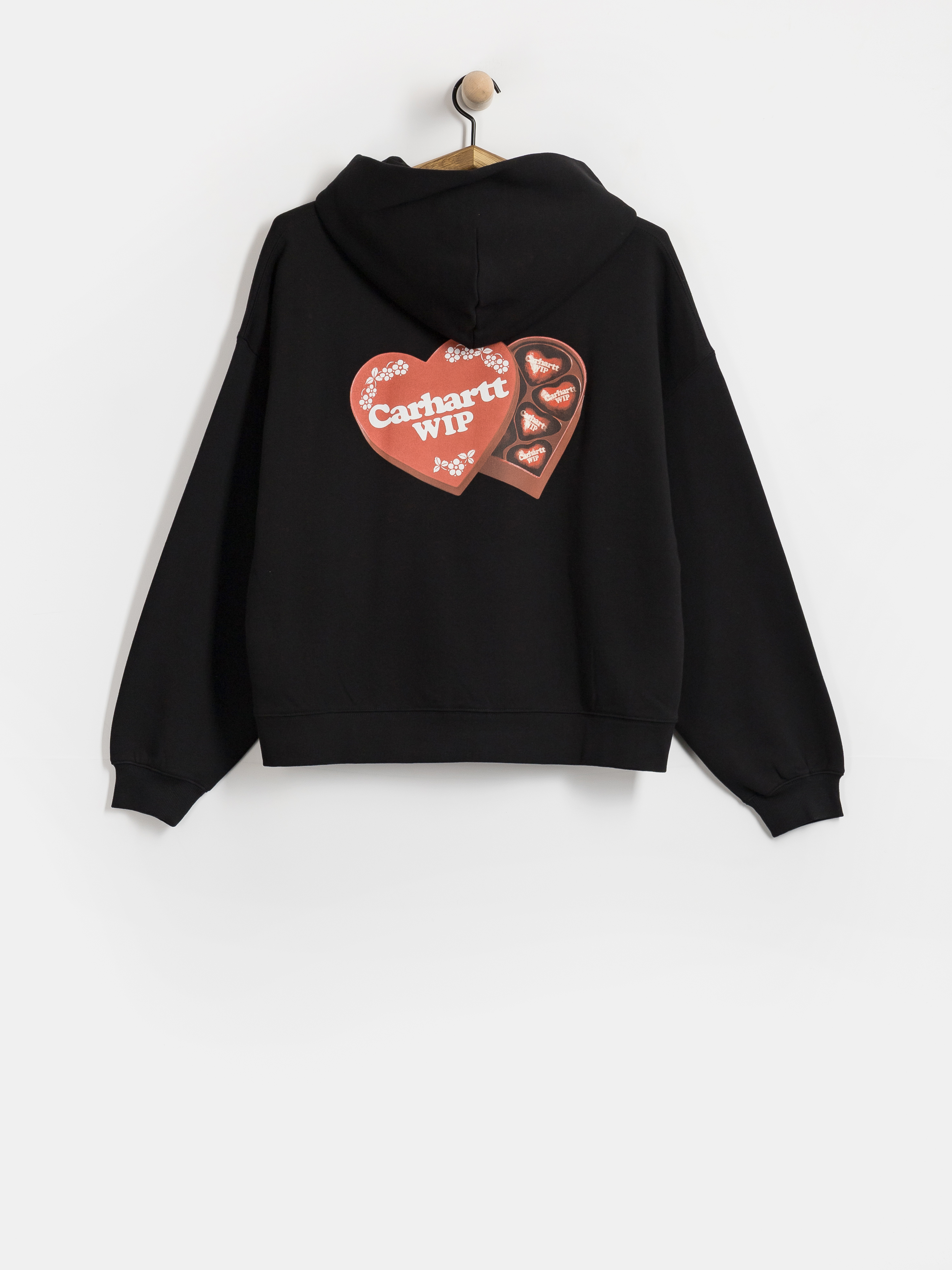 Mikina s kapucí Carhartt WIP Hartt Case HD Wmn (black)