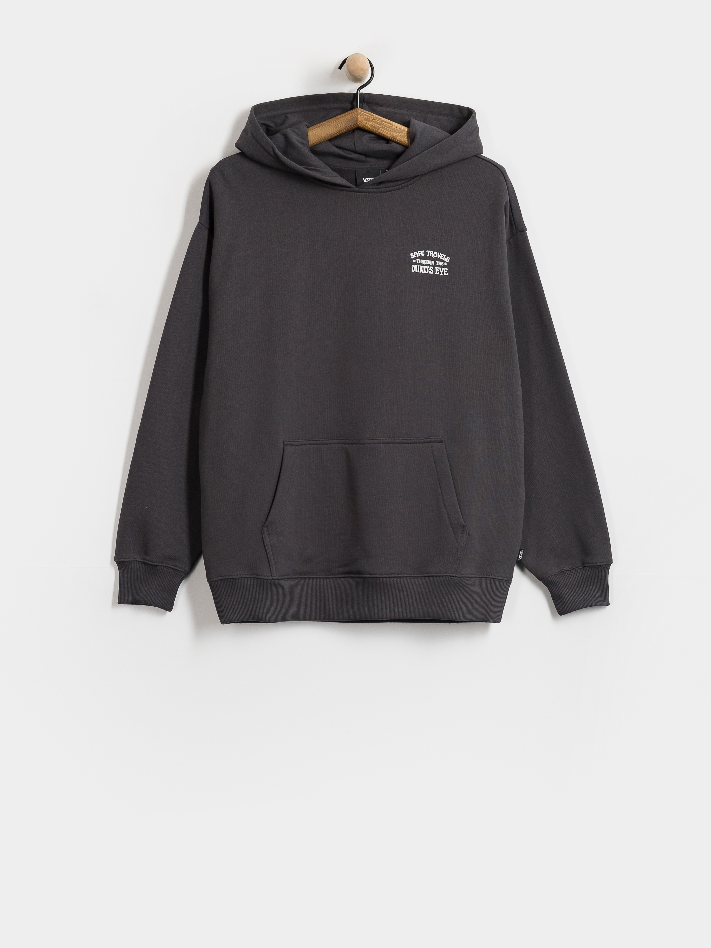 Mikina s kapucí Vans Minds Eye Os HD Wmn (charcoal grey)