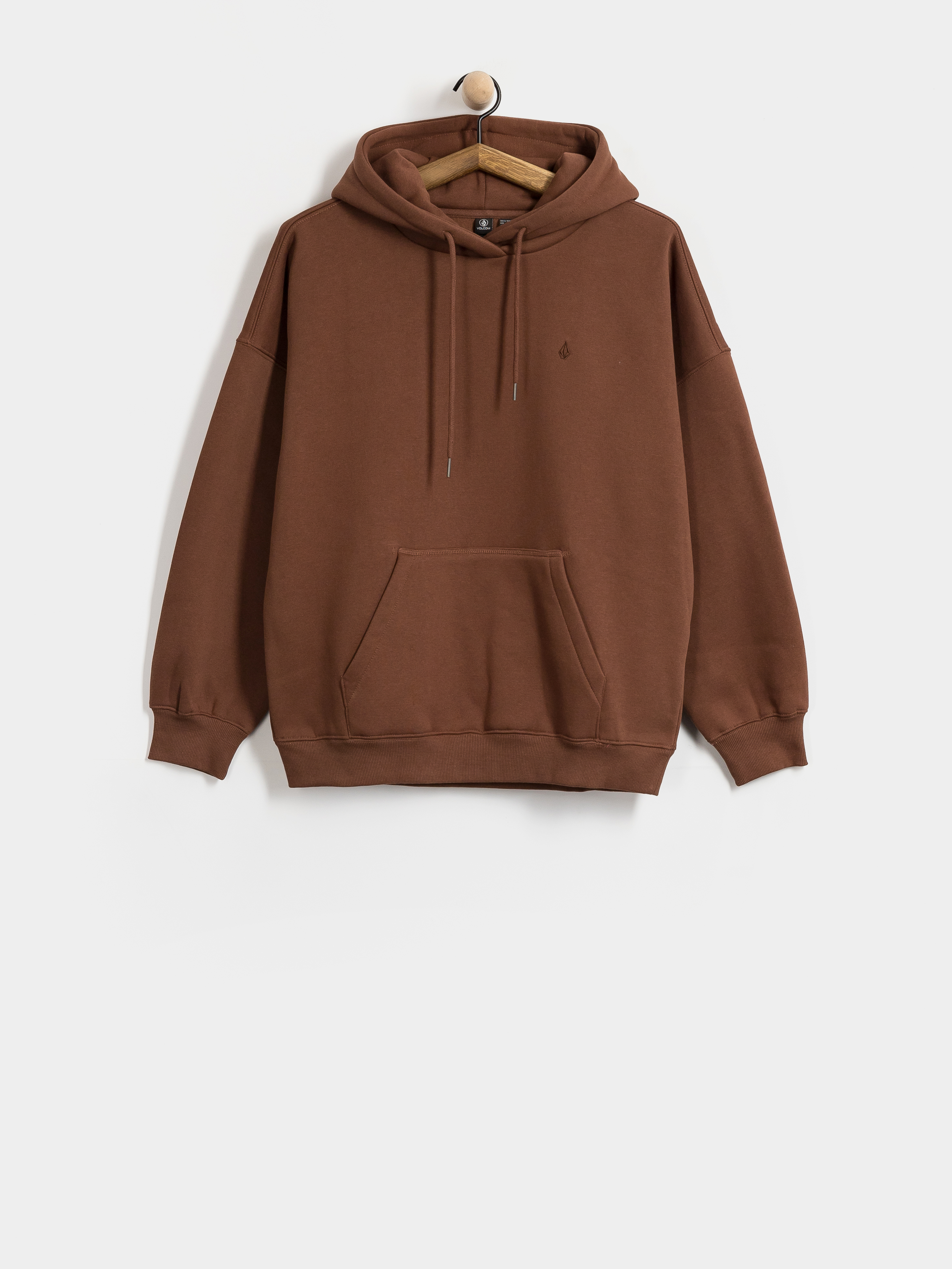 Mikina s kapucí Volcom Sto N HD Wmn (tobacco brown)
