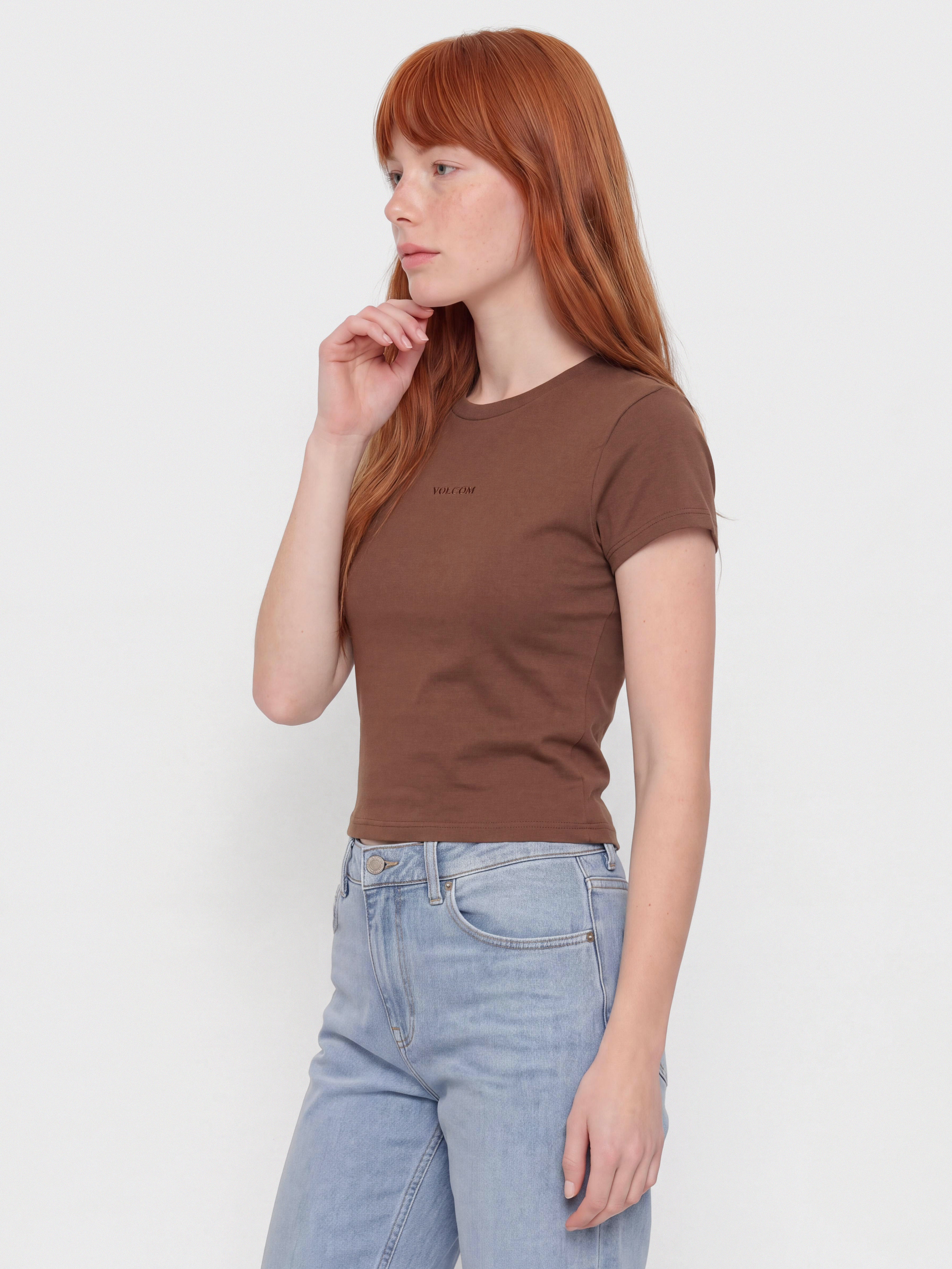 Tričko Volcom Volcom Stone Tight Wmn (tobacco brown)