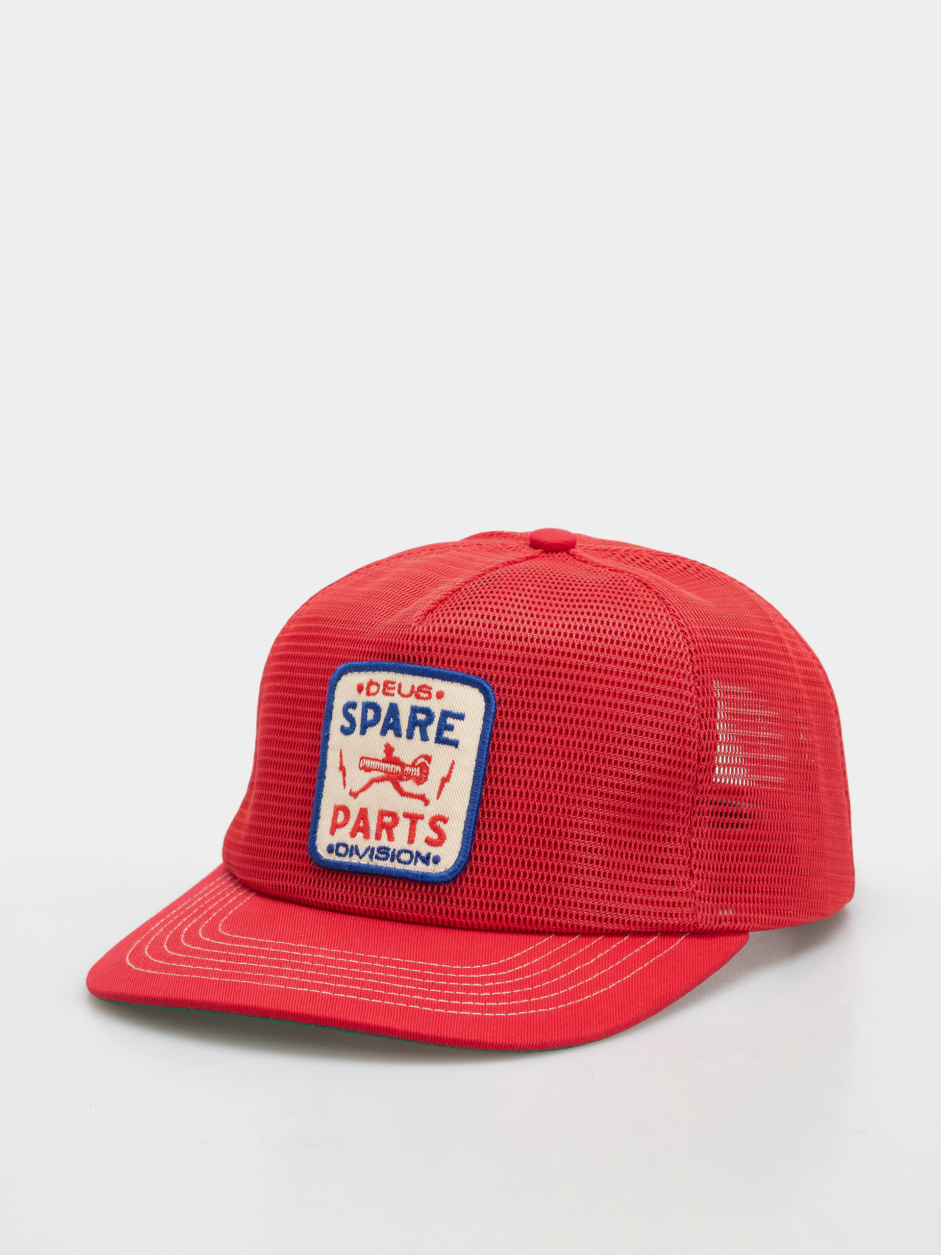 Kšiltovka  Deus Ex Machina Mudflap Trucker (cherry red)